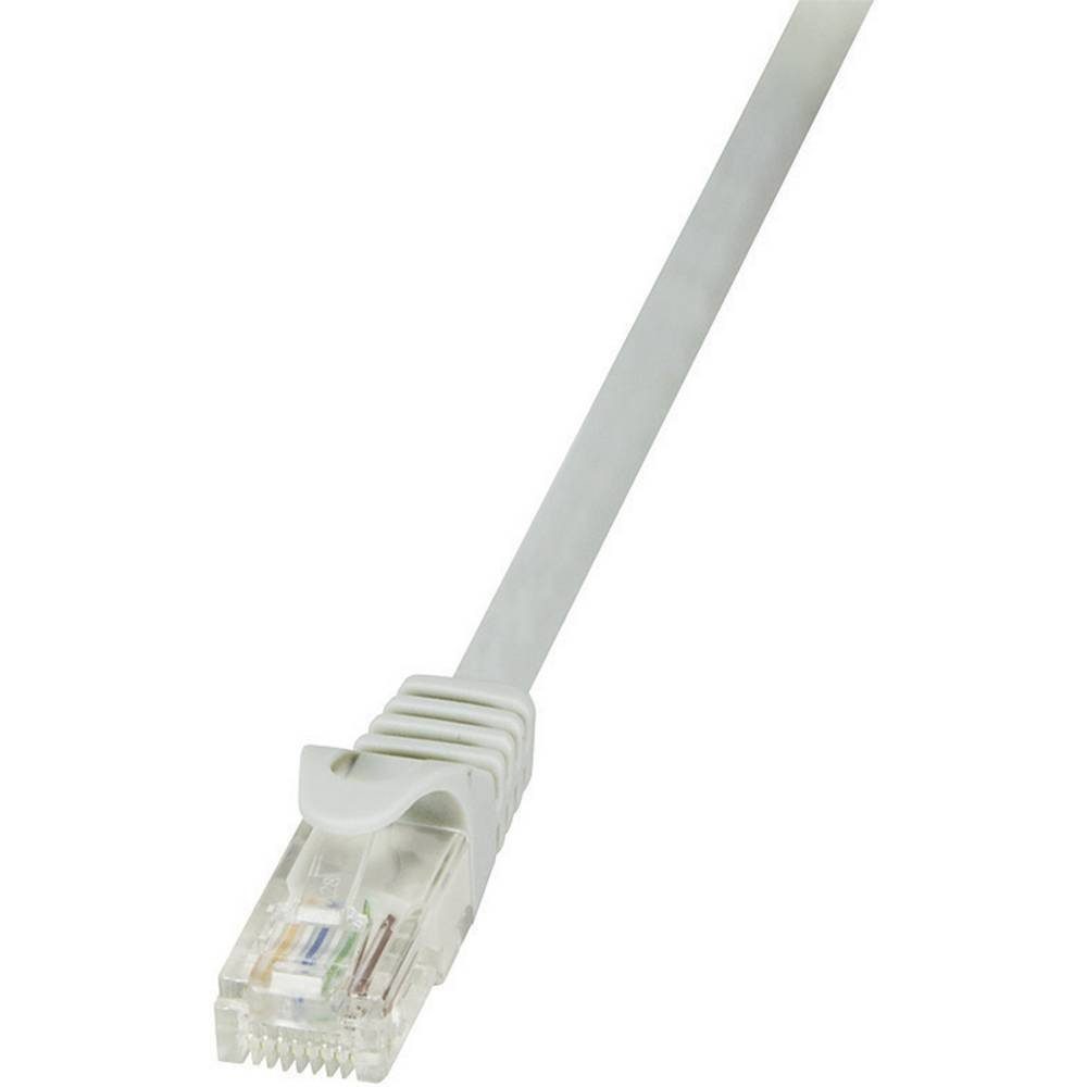 LogiLink Netzwerkkabel CAT 6 U/UTP 10 m LAN-Kabel, (10.00 cm)