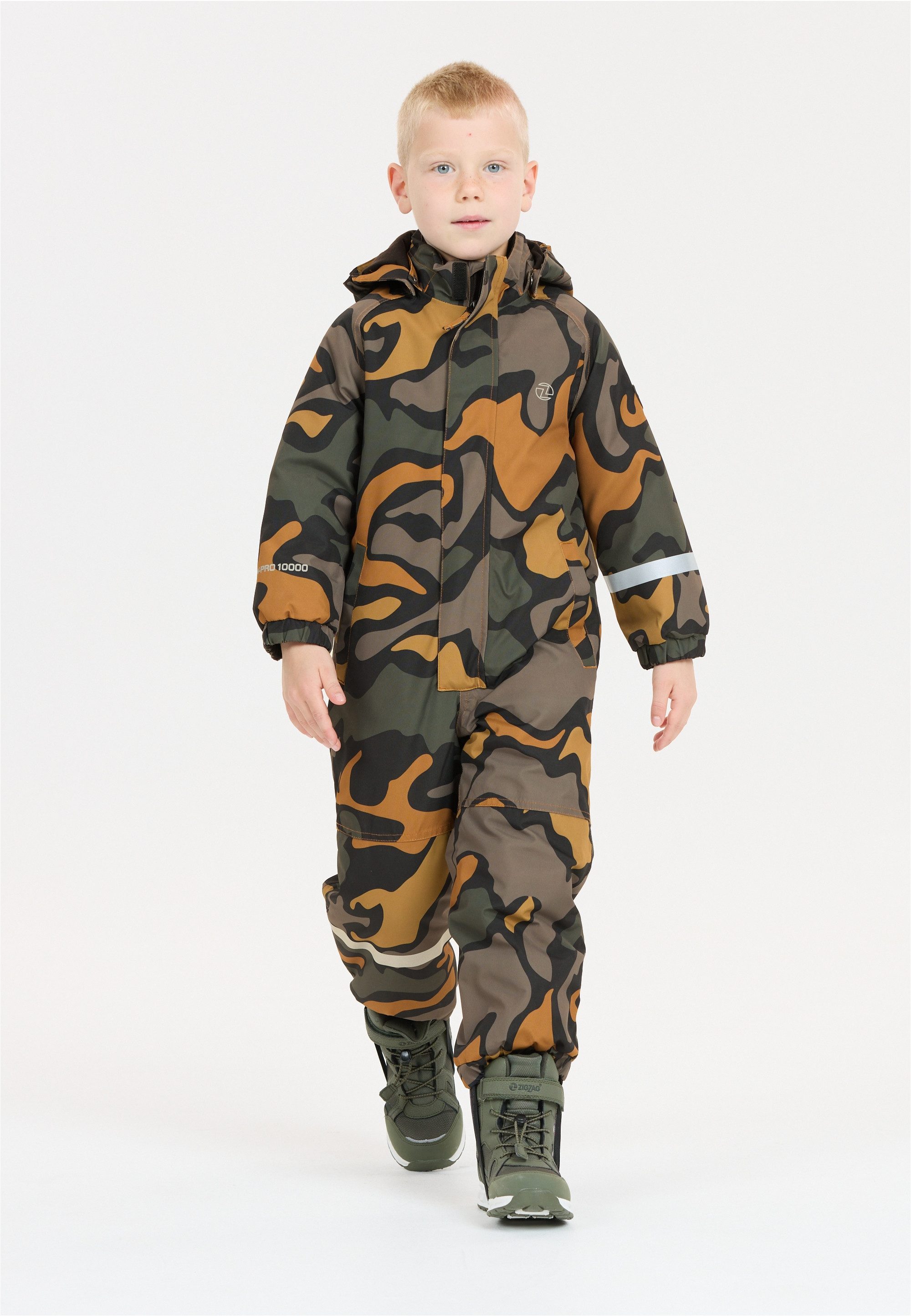 ZIGZAG Schneeoverall Tower mit wasser- und winddichter TPU-Membran