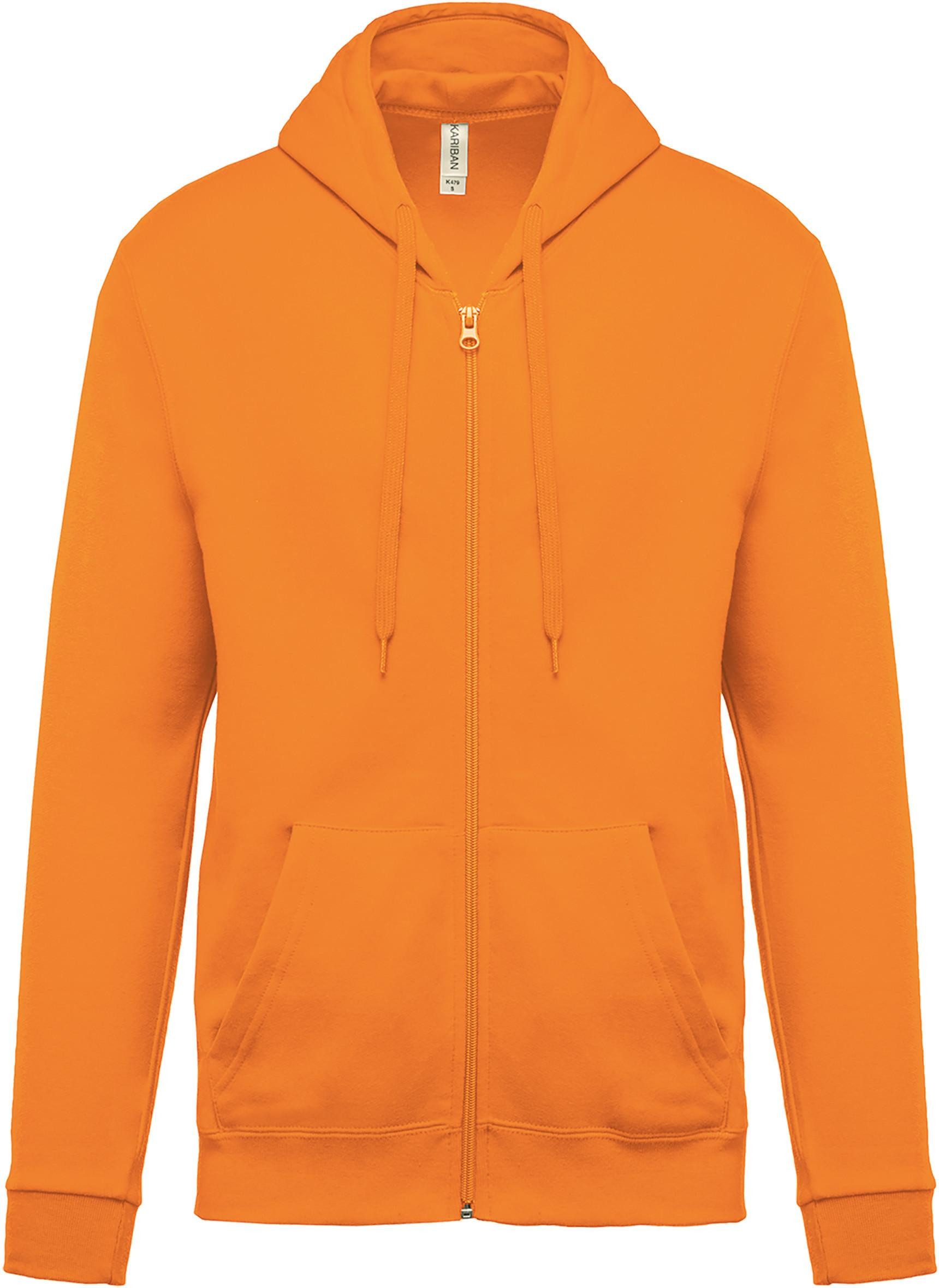 Kapuzensweatjacke Unisex Kapuzen-sweatshirt mit Reißverschluss