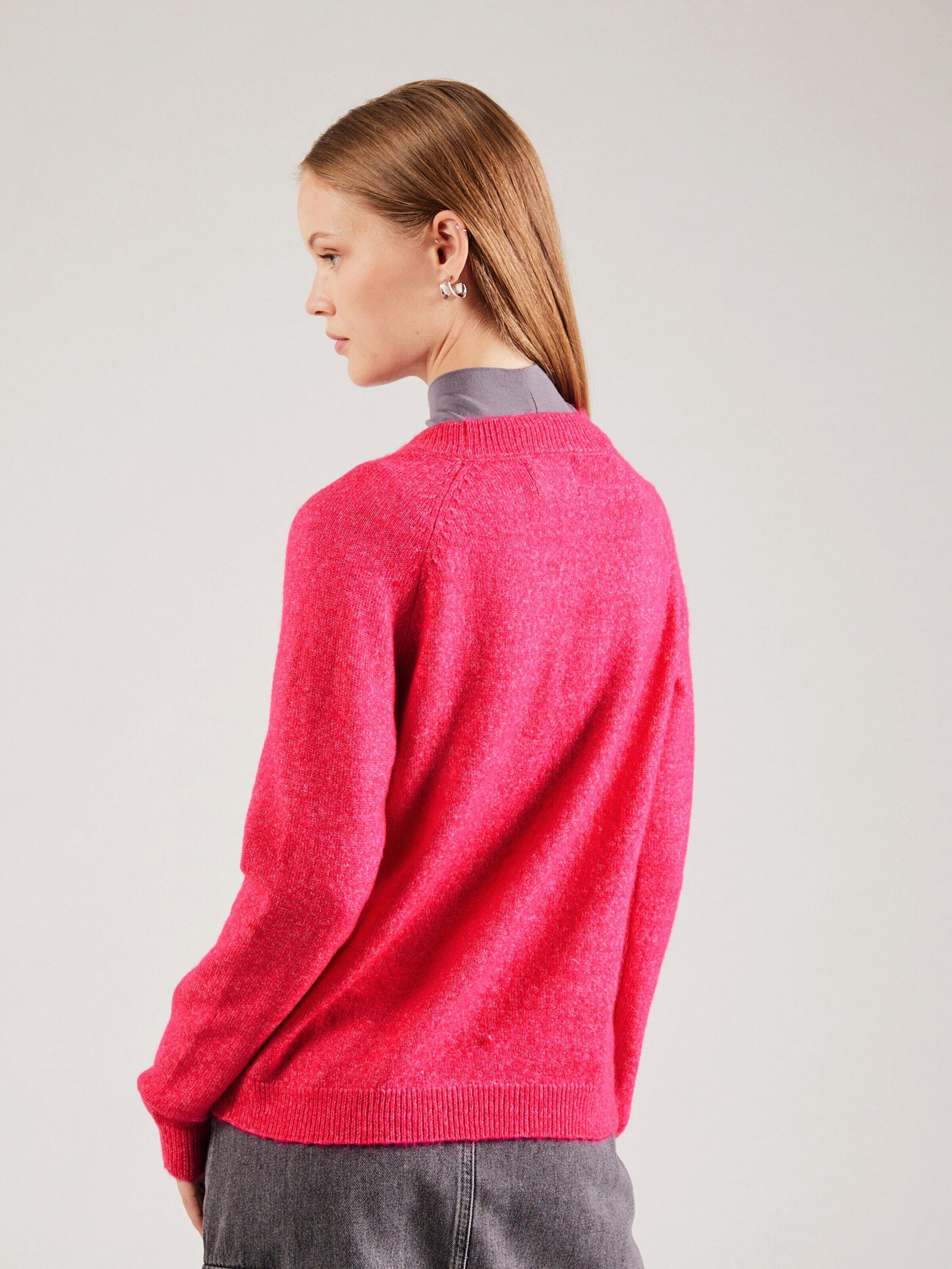 pieces Rundhalspullover (1-tlg) Plain/ohne Details günstig online kaufen