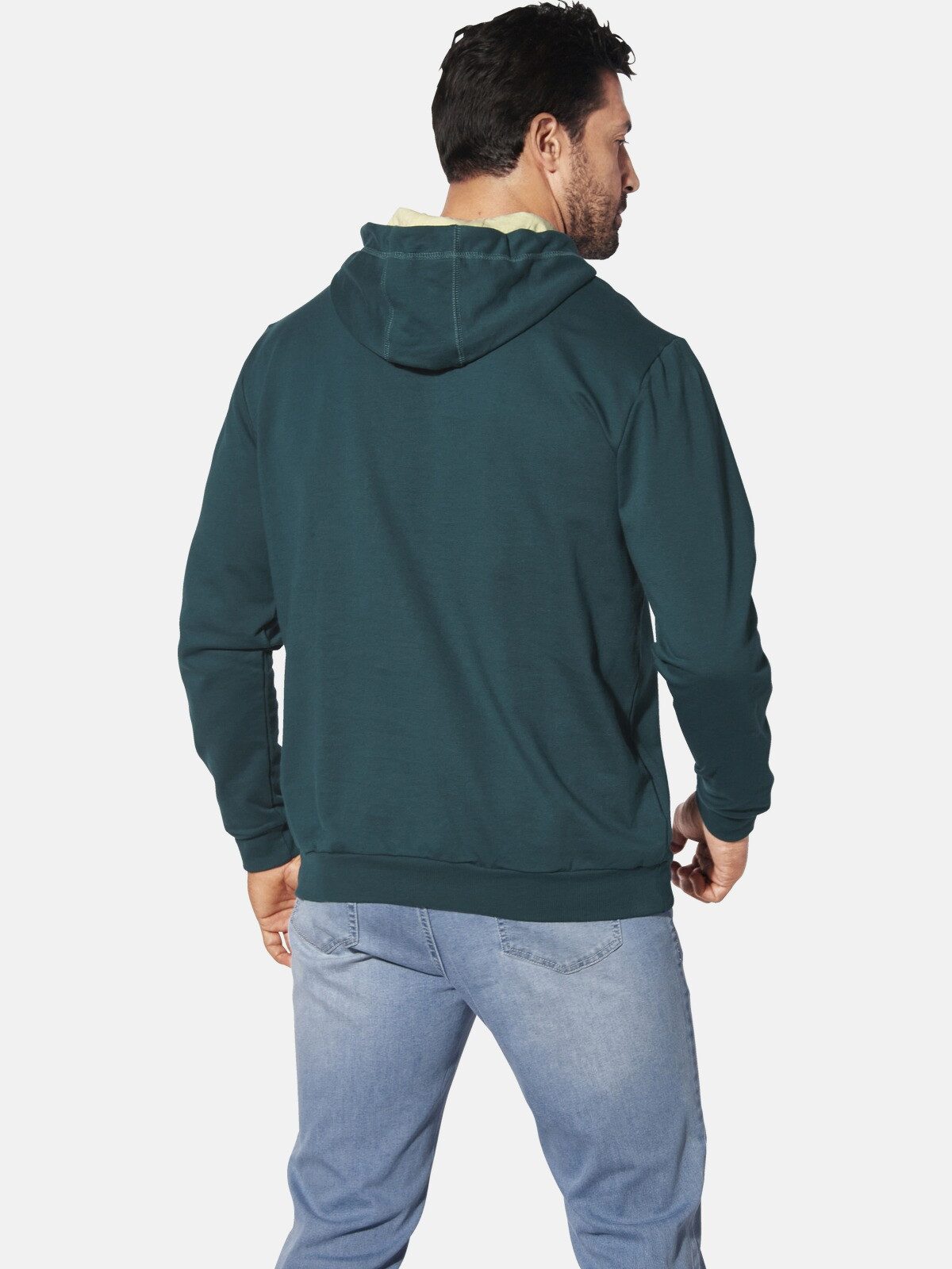 Jan Vanderstorm Kapuzensweatshirt JIRI mit verstellbarer Kapuze günstig online kaufen