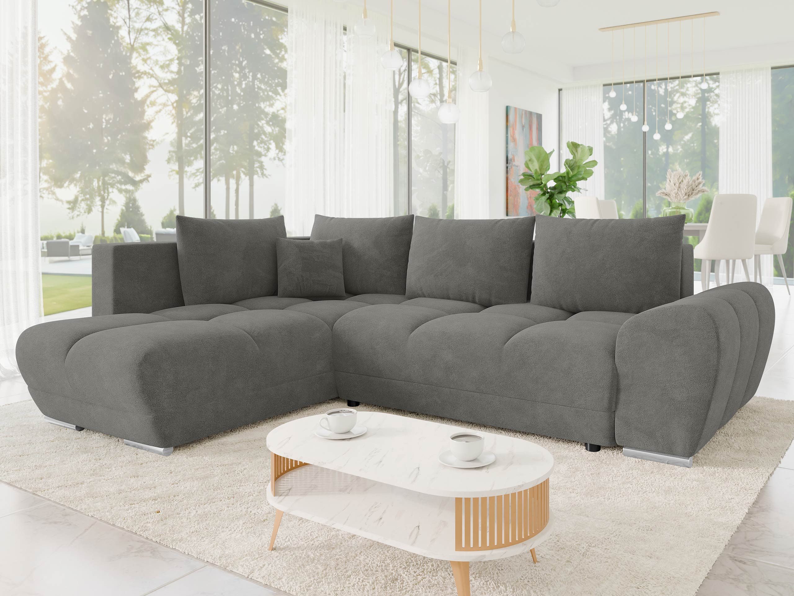 MIRJAN24 Ecksofa Forest, mit Schlaffunktion und günstig online kaufen