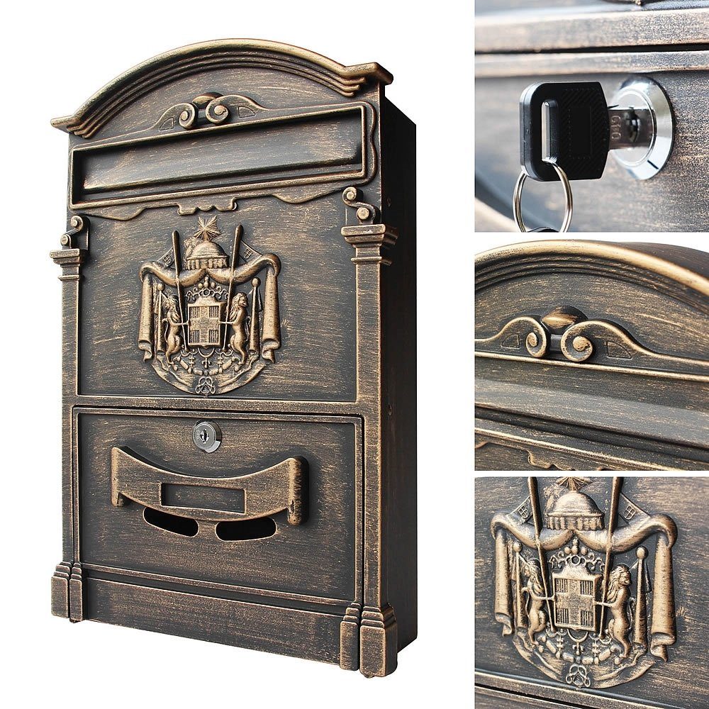 Feel2Home Wandbriefkasten Letterbox Briefkastenanlage Wandbriefkasten 3D günstig online kaufen