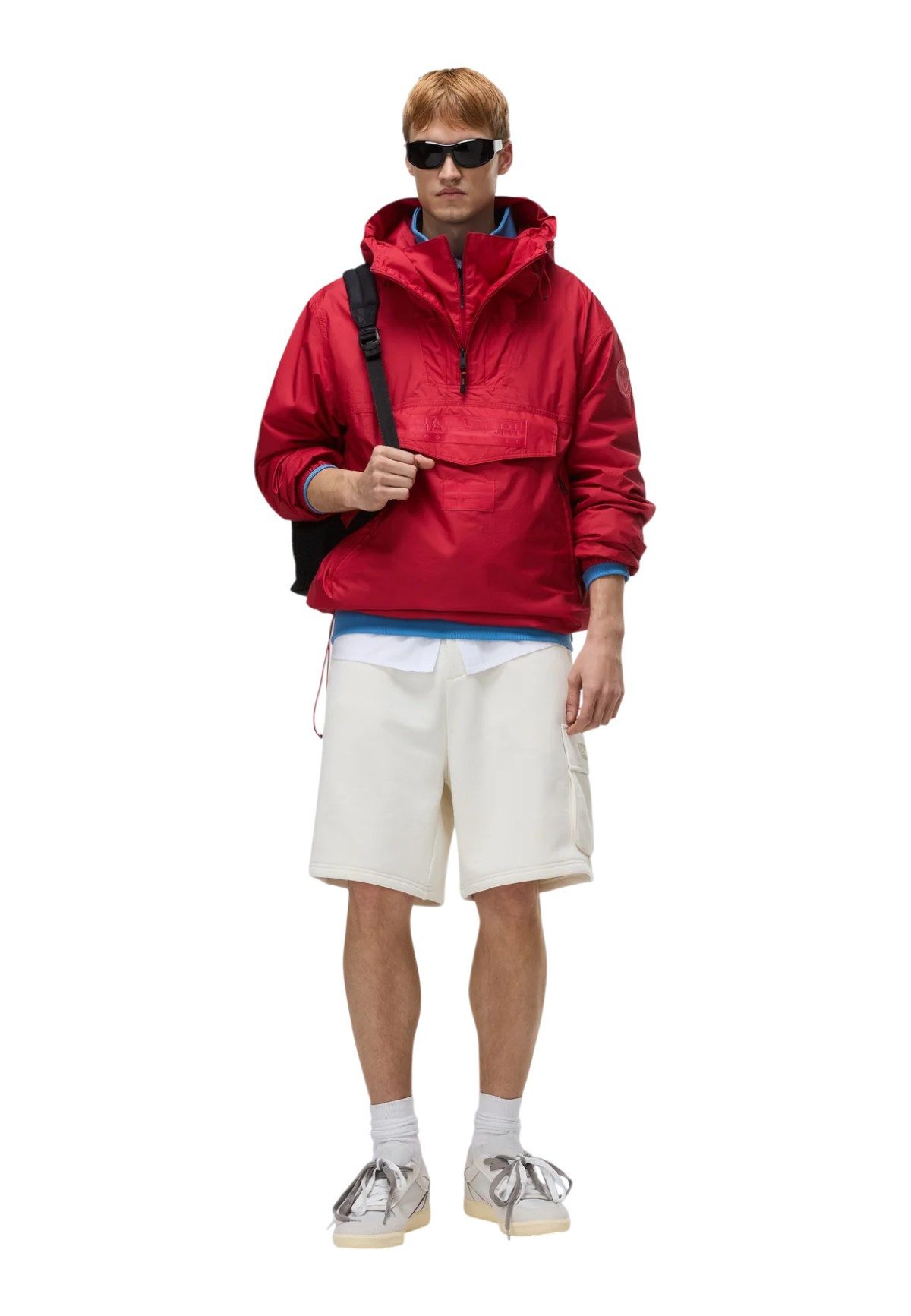 Napapijri Allwetterjacke Übergangsjacke Rainforest Next WB (Anorakjacke, wasserabweisend) rot
