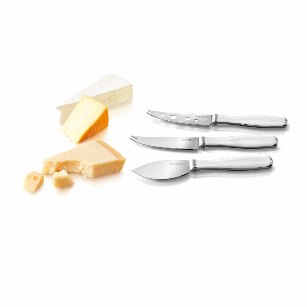 HOLLAND Messer-Set BOSKA Käseset (3-tlg) Ivory