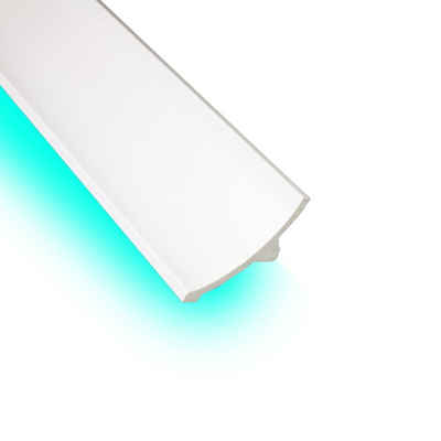 BaukastenStore Abschlussleiste Muster LED Sockelleisten & Deckenleisten, INO-7 - 7.9x6.3cm