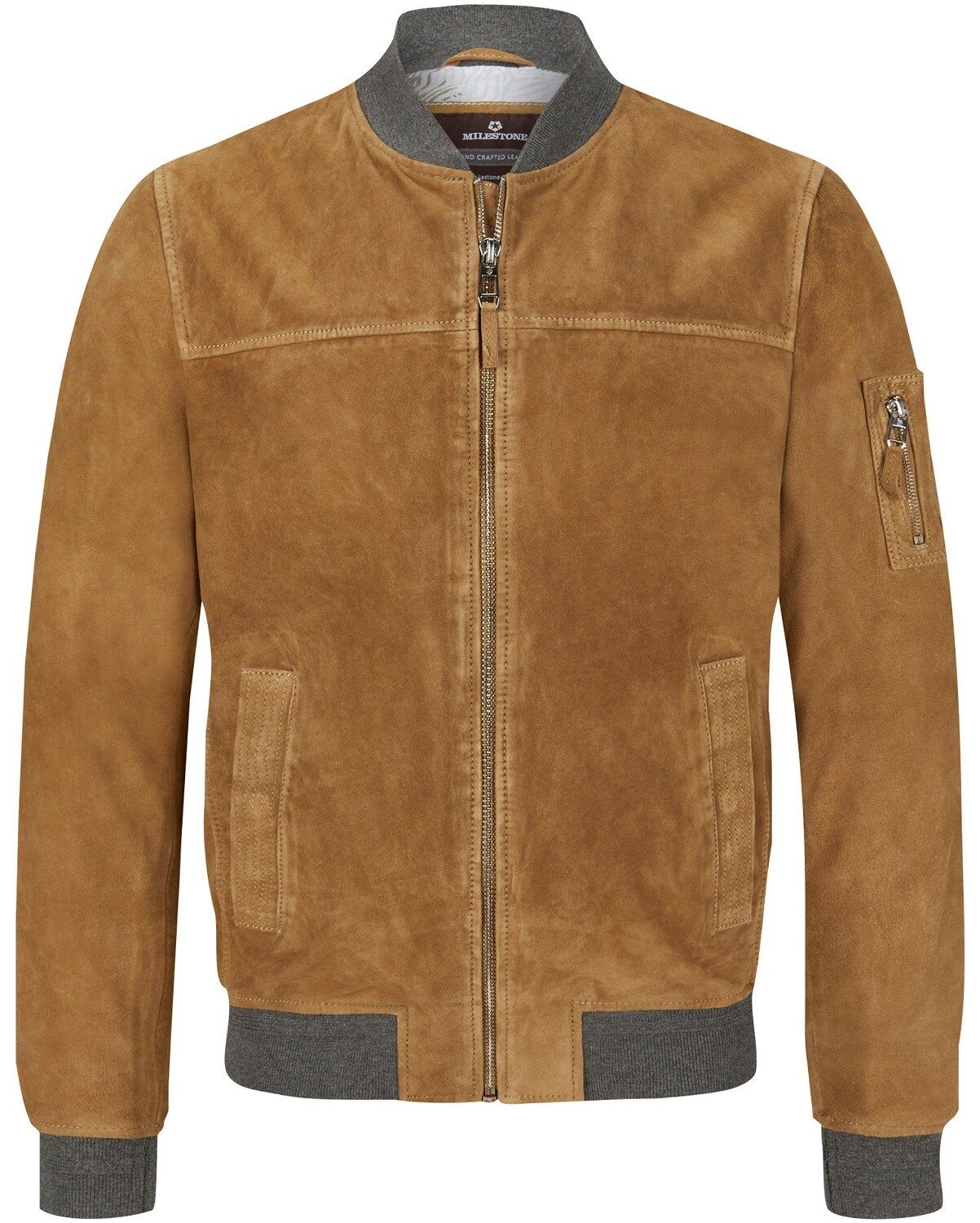 Milestone Blouson Velourslederblouson MS-Amadeo