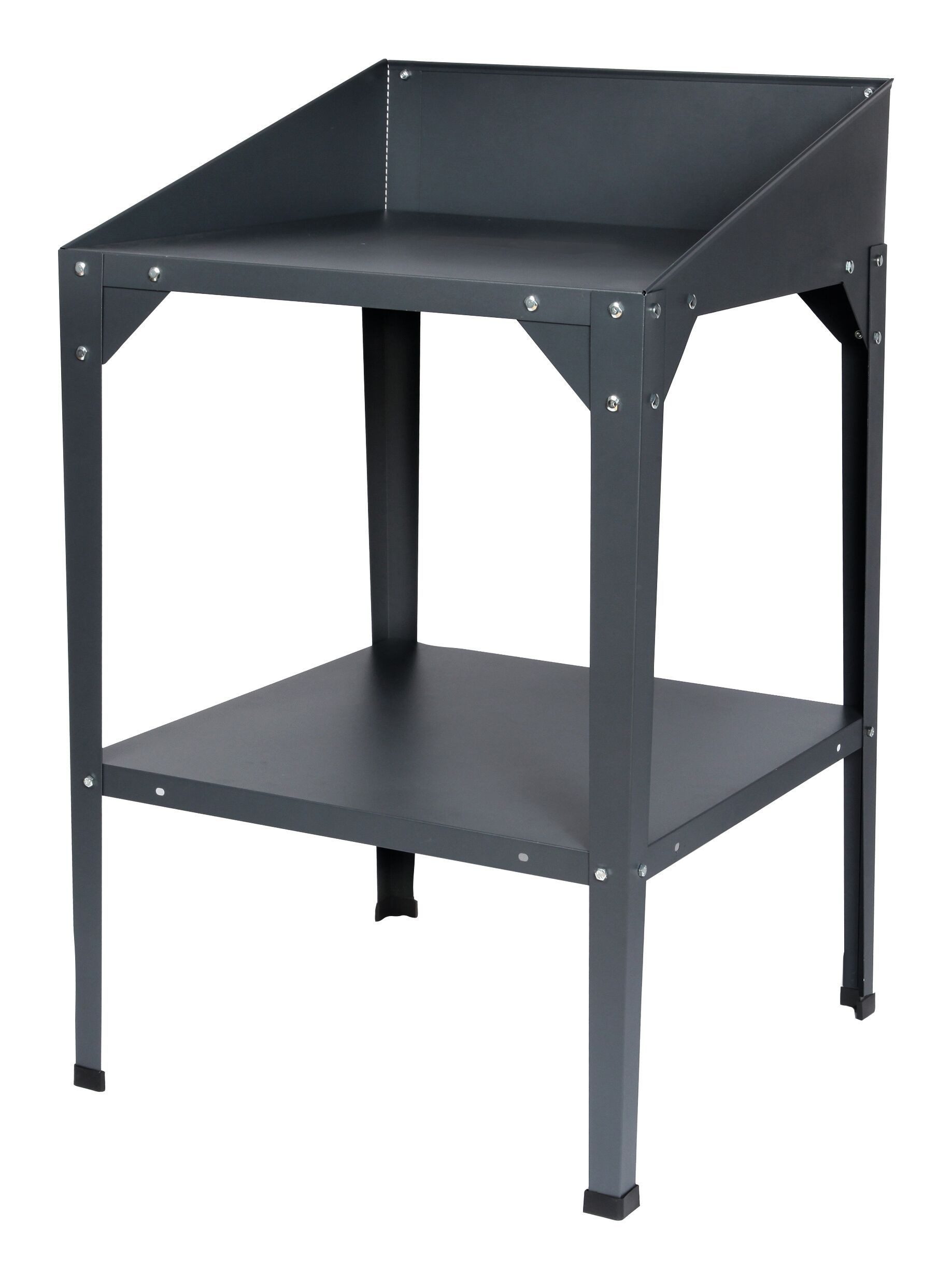 Floraworld Pflanztisch, Anthrazit matt 60 x 60 x 83/100 cm