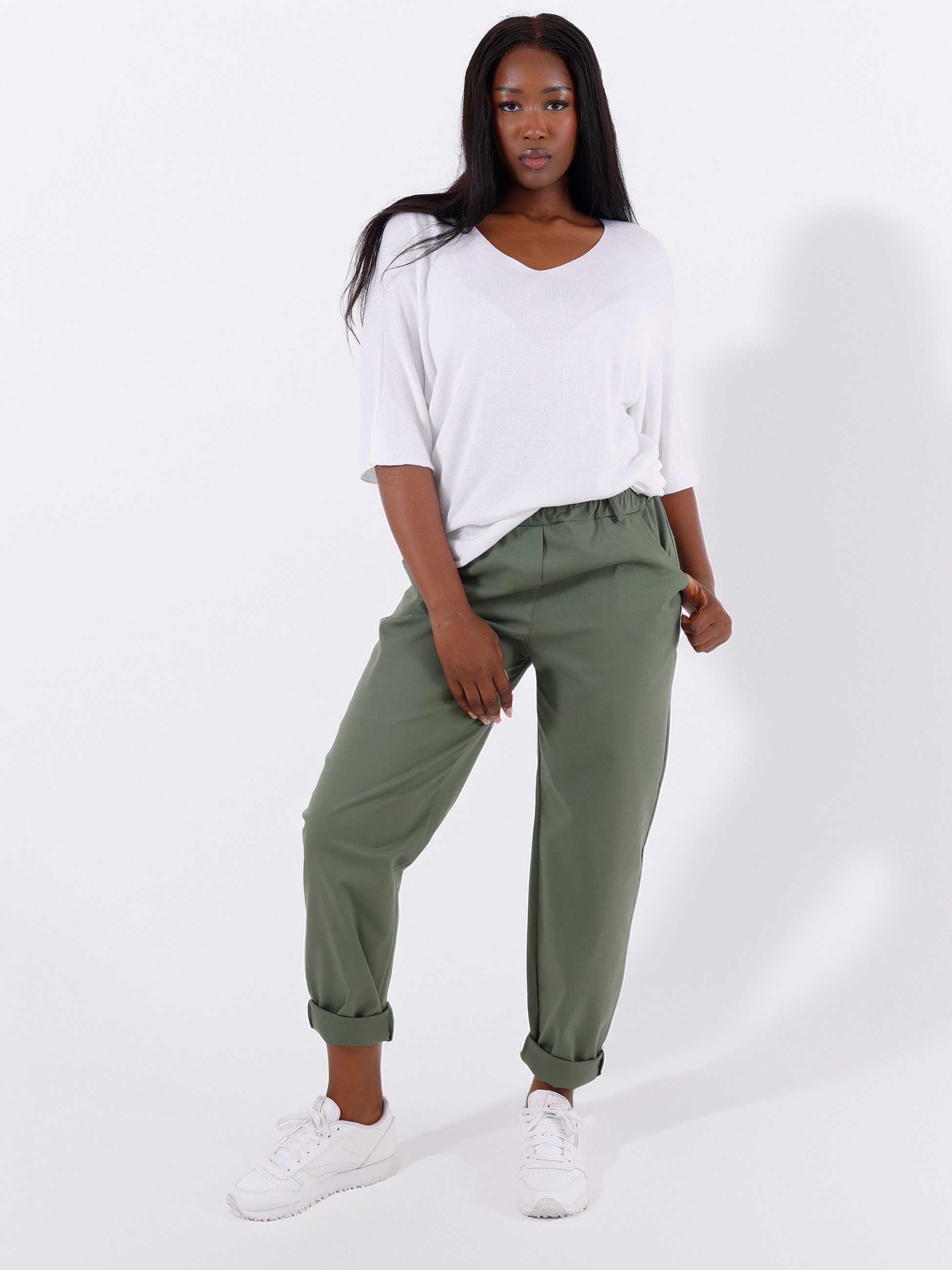YC Fashion & Style Jogger Pants Casual & Business mit elastischem Bund One günstig online kaufen
