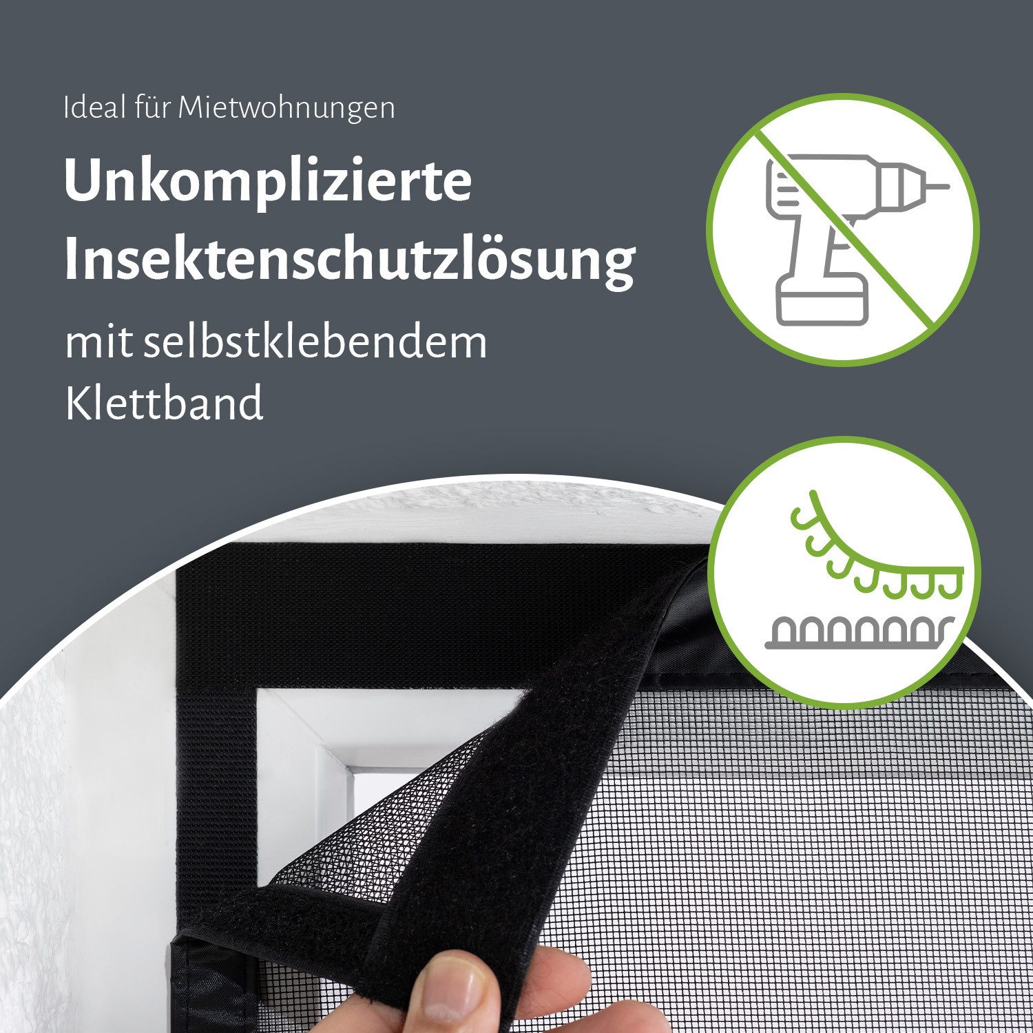 empasa Insektenschutz-Tür DELUXE, Lamellenvorhang Magnetverschluss Insekten günstig online kaufen