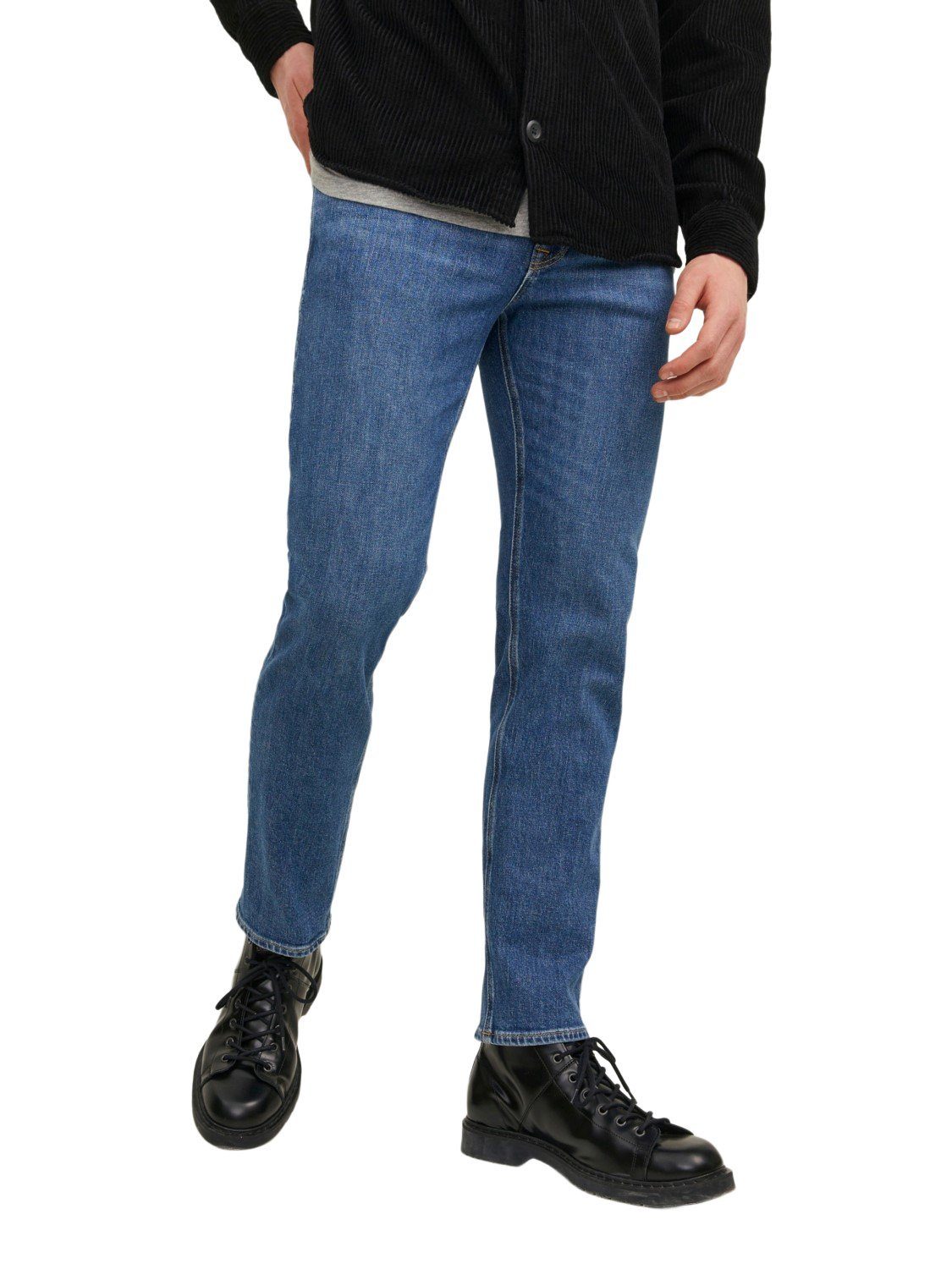 Jack & Jones Straight-Jeans JJORIGINAL AM mit Stretch 379 JJICLARK