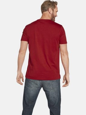 Jan Vanderstorm T-Shirt LINDRAD im Baseball-Look