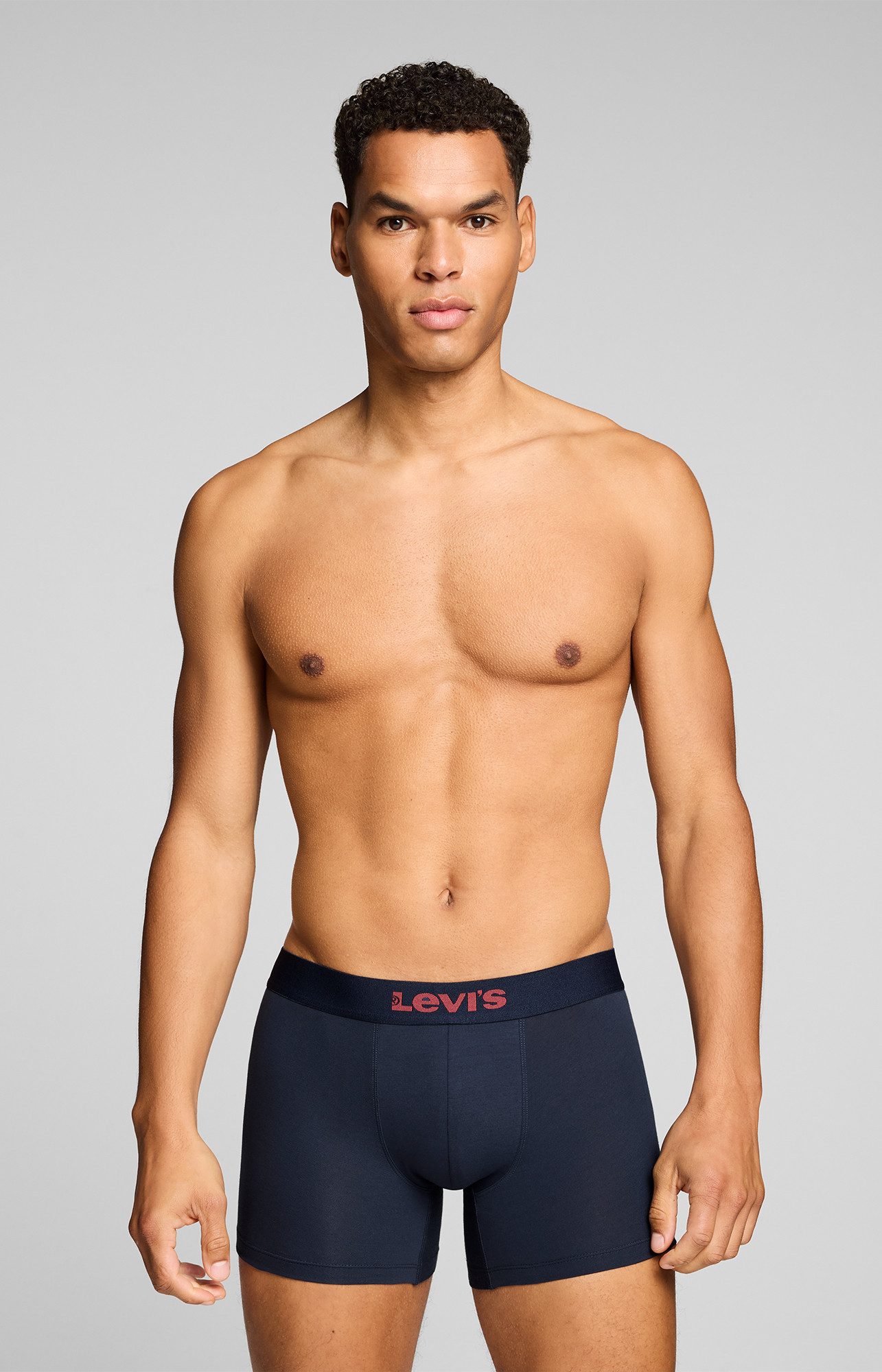 Levi's® Boxershorts LEVIS MEN LOGO AOP BOXER BRIEF 2P (2er Pack)