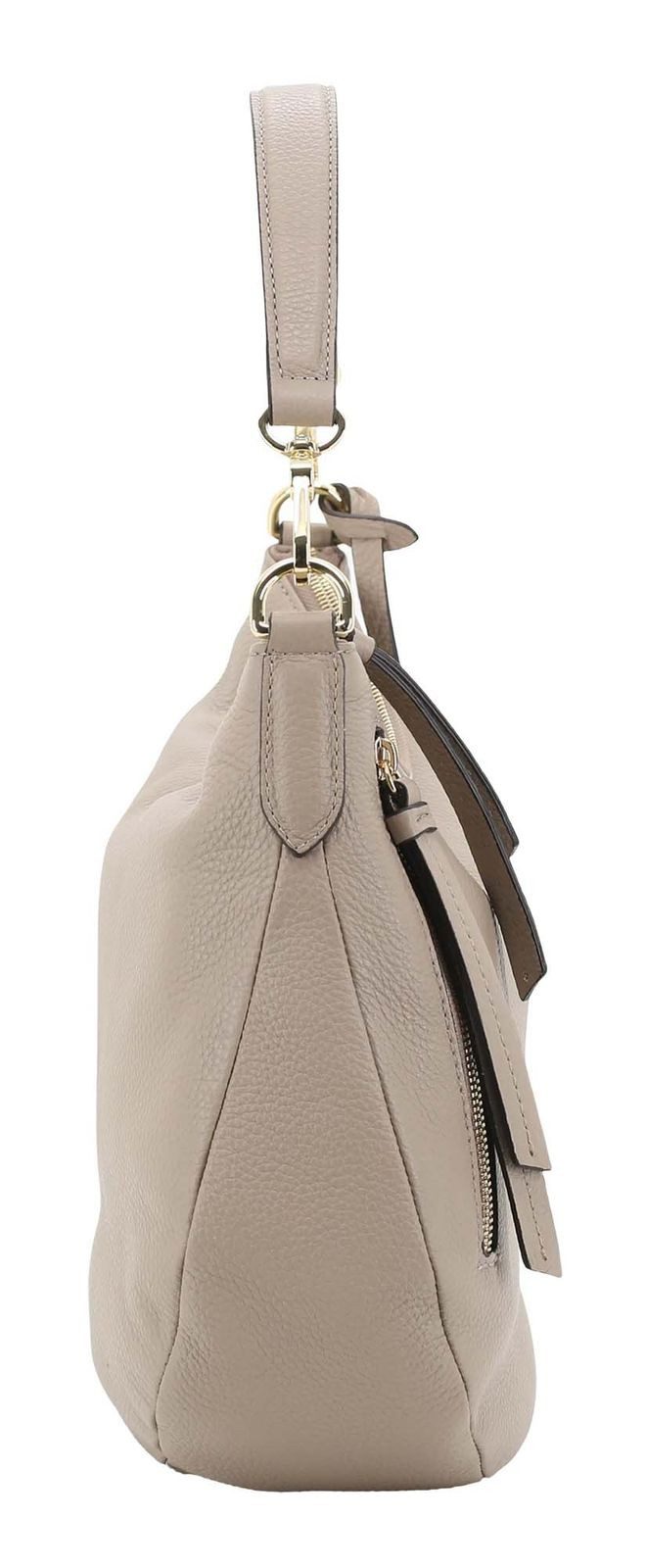 Abro Schultertasche Hobo Juna Bag, aus echtem Rindsleder