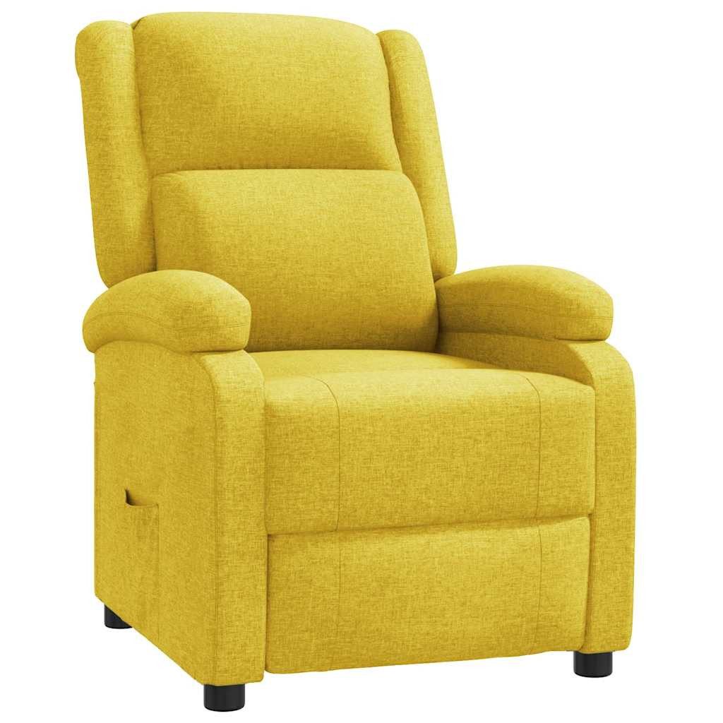 vidaXL Sessel Relaxsessel Gelb Stoff (1-St)