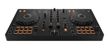 Pioneer DJ DJ Controller DDJ-FLX4 - 2-Kanal-Controller für verschiedene DJ-Apps, bereits für rekordbox DJ und Serato DJ Lite freigeschaltet