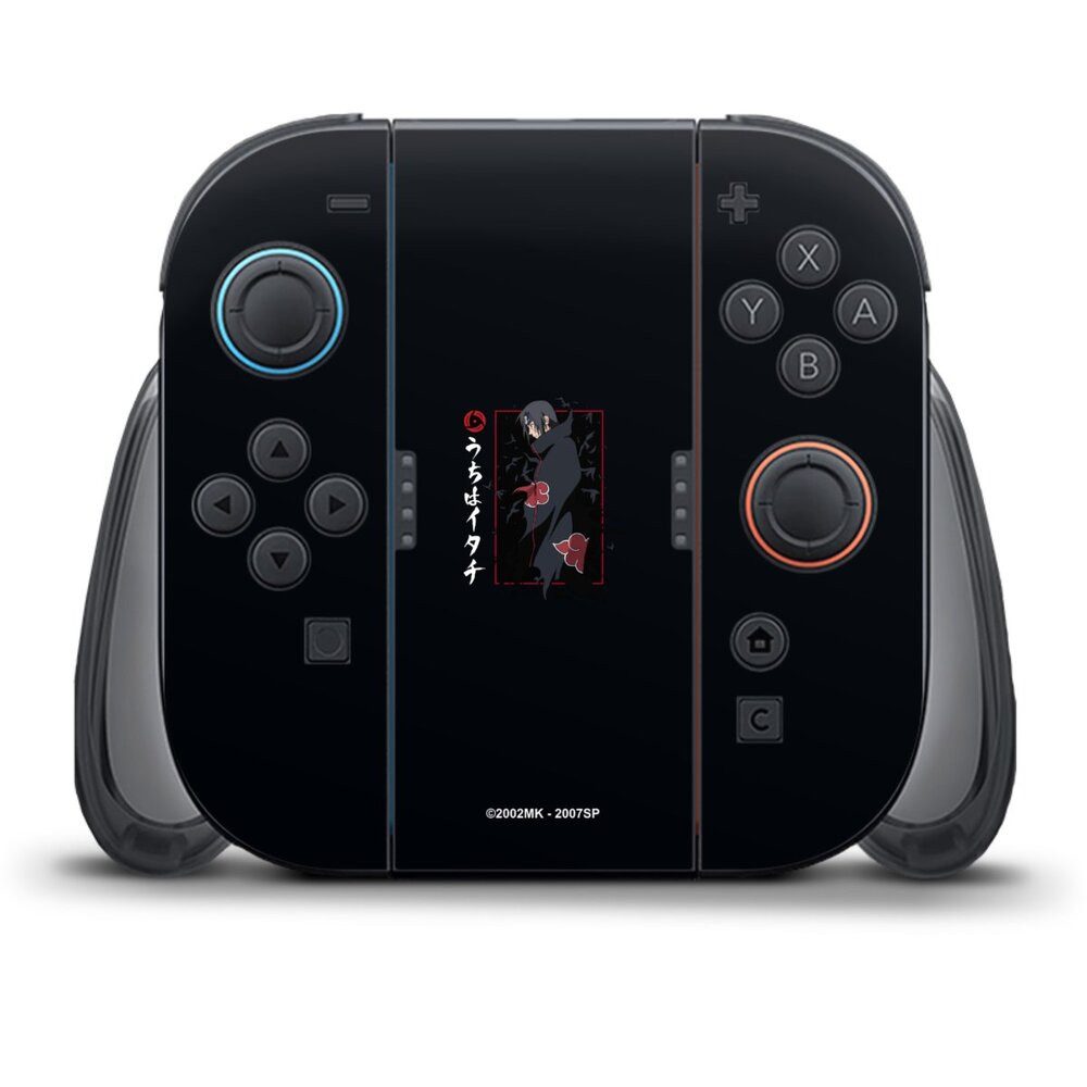 DeinDesign Konsolen-Cover Itachi Uchiha Offizielles Lizenzprodukt Naruto Shippuden, Nintendo Switch 2 Controller Skin Aufkleber Sticker Folie