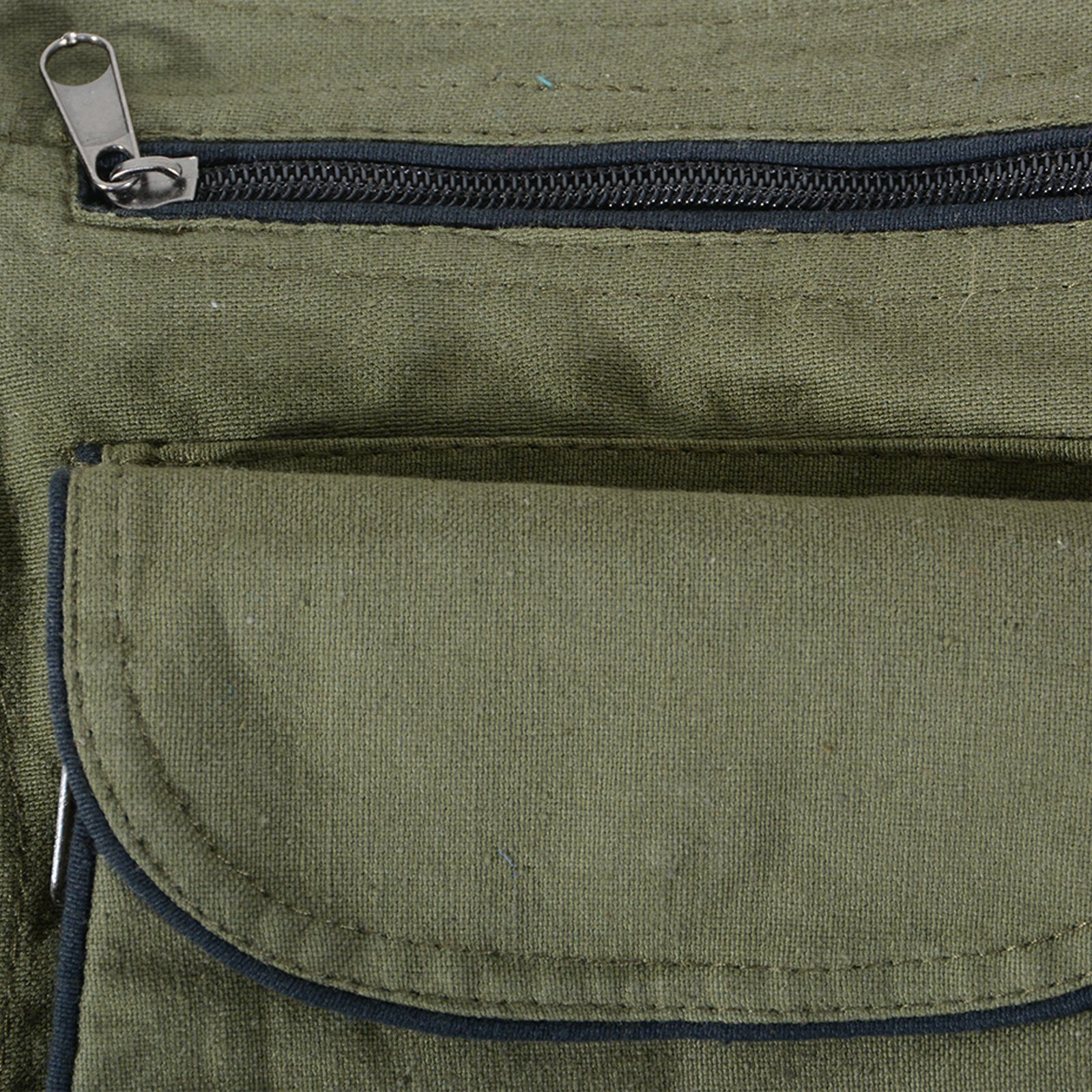 KUNST UND MAGIE Bauchtasche Doppel Bauchtasche Sidebag Gürteltasche Festival Hippie Hüfttasche – Bild 2 von 5