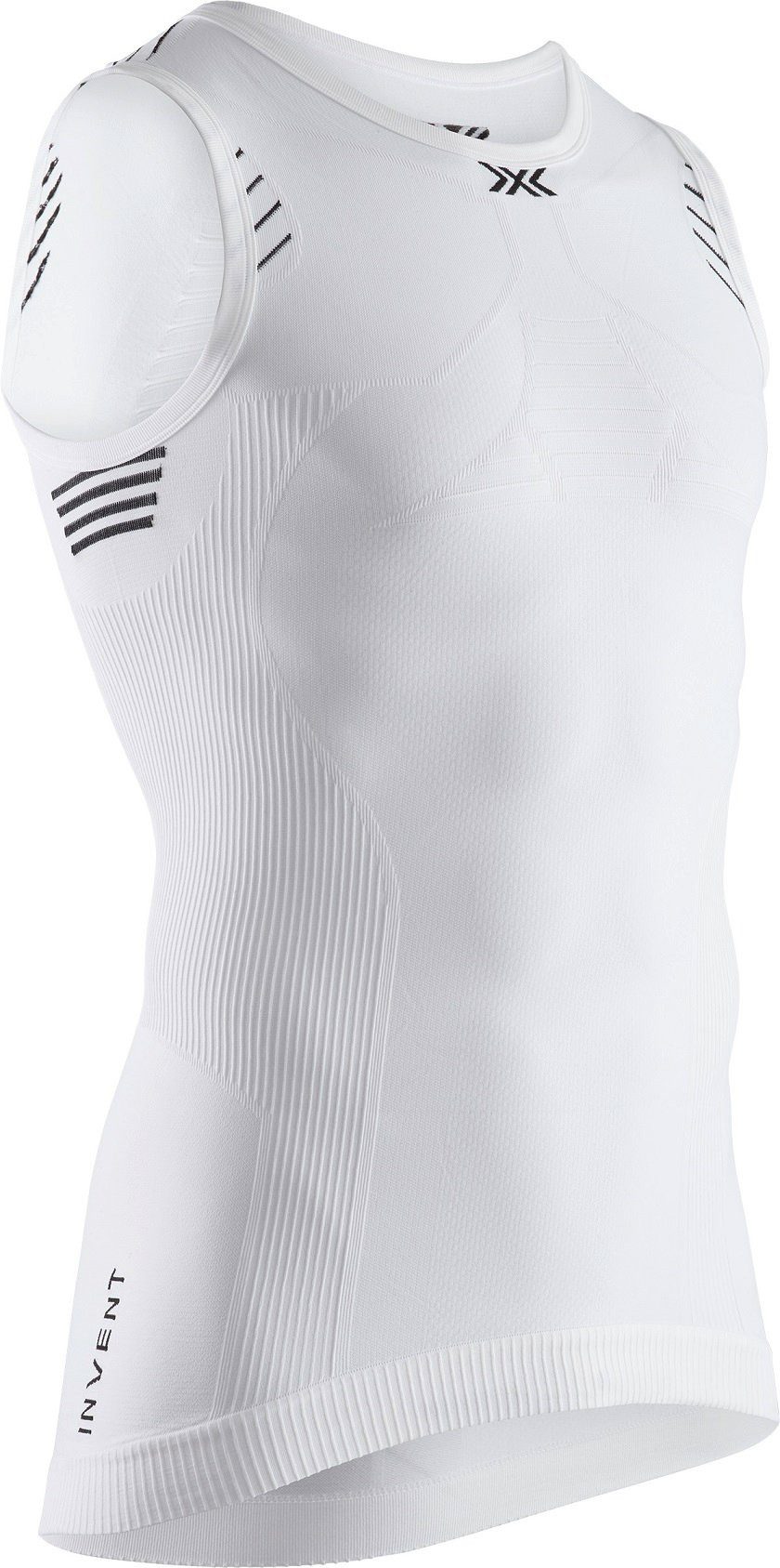 X-Bionic Tanktop Singlet Invent Light 4.0 ärmellos Unterwäsche weiss Herren