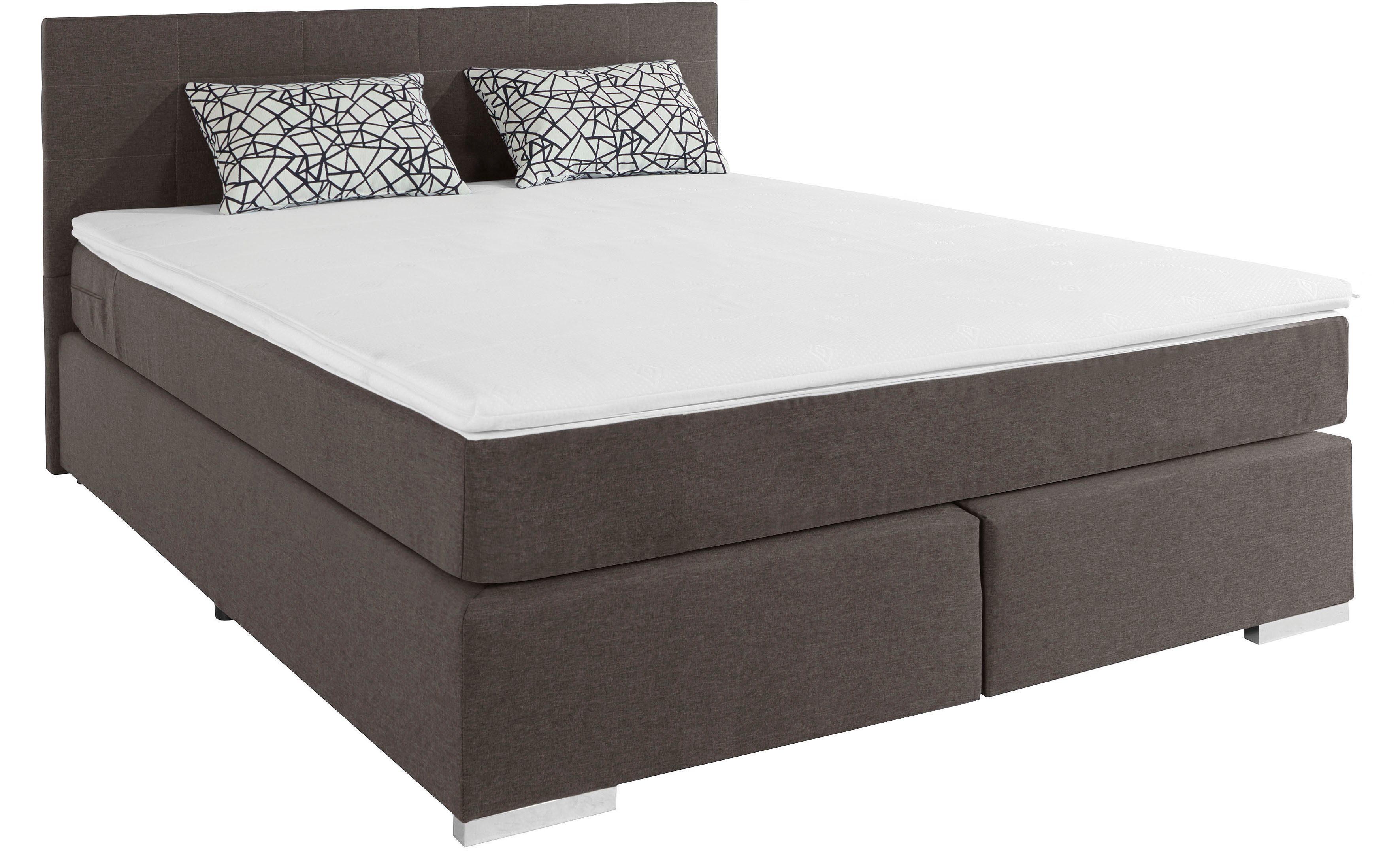 COTTA Boxspringbett Simba, wahlweise mit oder ohne Matratze und Topper günstig online kaufen