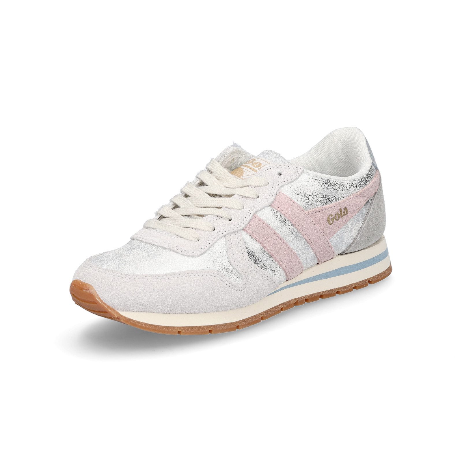 Gola Gola Damen Sneaker Daytona Blaze silber rosa Sneaker günstig online kaufen