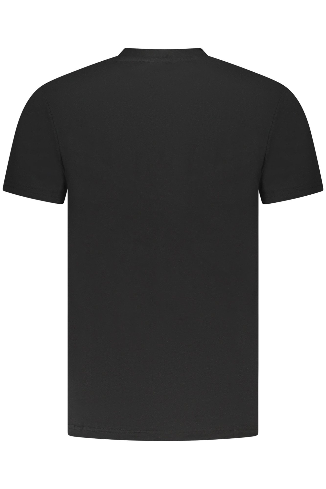 Cavalli Class T-Shirt Stilvolles schwarzes Herren Kurzarm T-Shirt mit