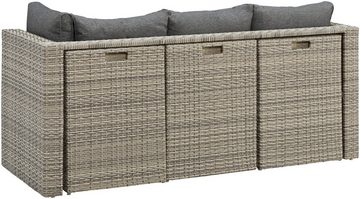 KONIFERA Gartenlounge-Set Capri, (16-tlg)