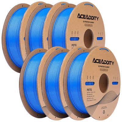 Aceaddity 3D-Drucker Starkes PETG-Filament, 1,75 mm, Maßgenauigkeit ± 0,02 mm, kompatibel mit FDM-3D-Druckern Neptune 2 / Neptune 3 / Ender 3