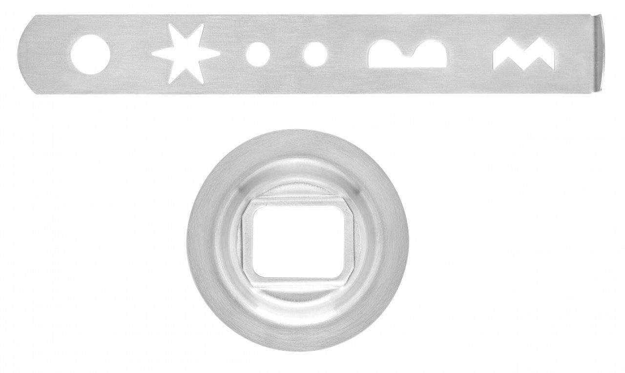 STÄDTER Spritzgebäckvorsatz Spritzgebäckvorsatz Gr. 5 von Städter für Fleischwolf 5FGA+5KSMFGA