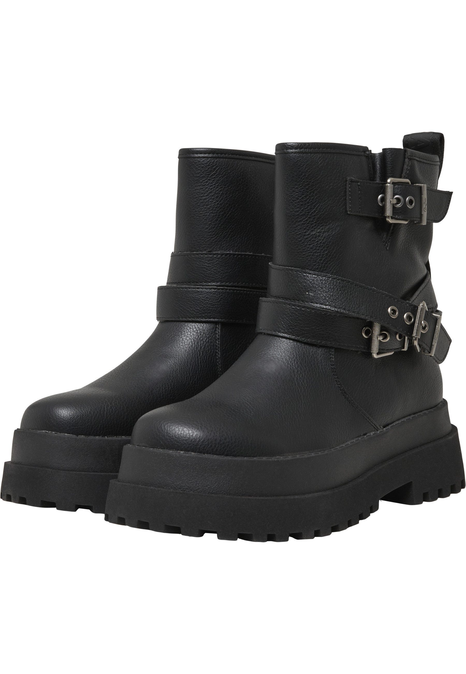 Buffalo Buffalo PLUTO FARMER BIKER - VEGAN NAPPA Stiefel