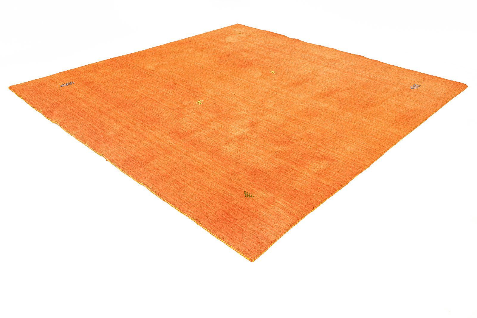 morgenland Wollteppich Gabbeh Teppich Agra, quadratisch, günstig online kaufen