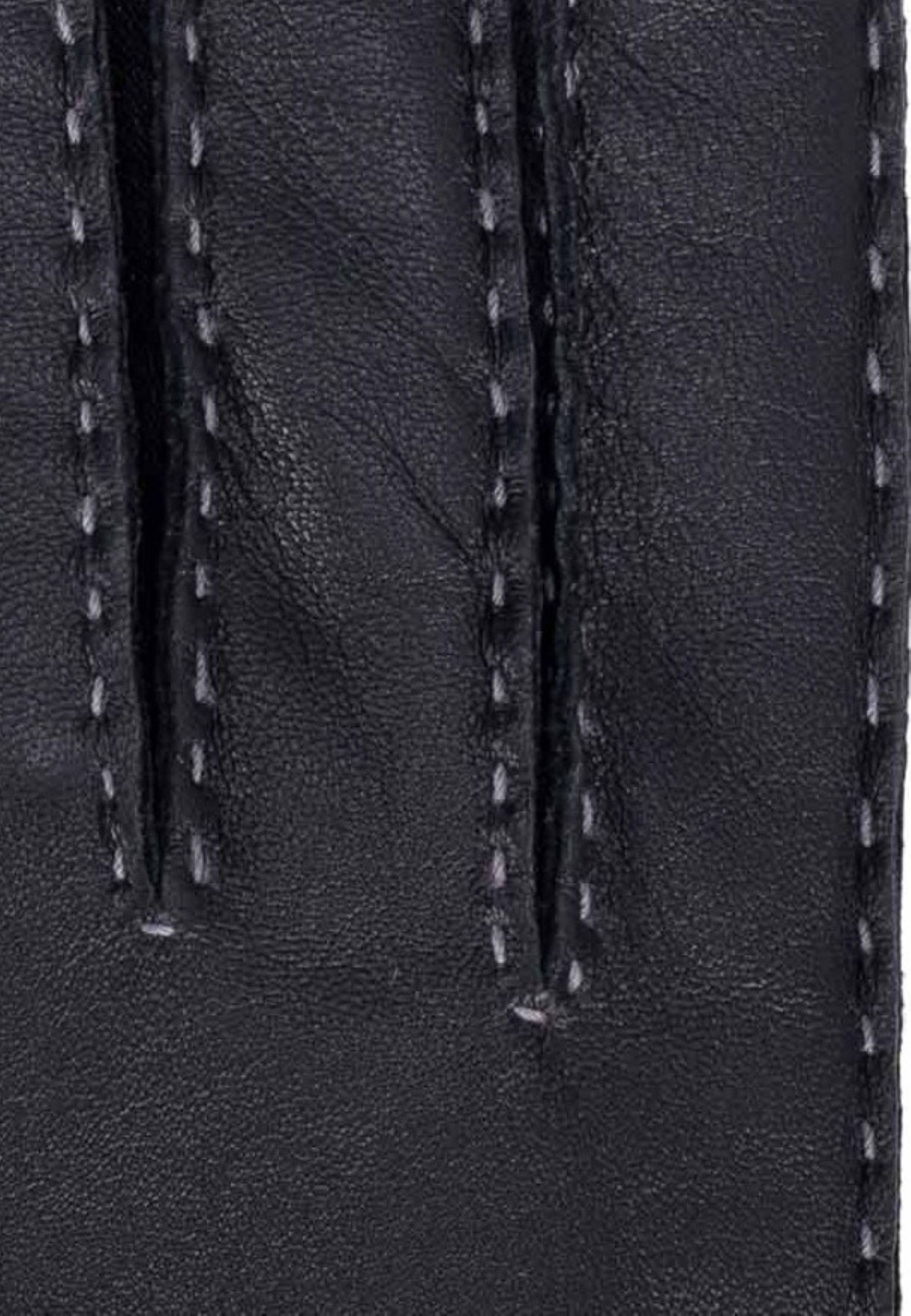 KESSLER Lederhandschuhe Style Billie (Paar, 1-St., Handschuhe) Leather Working Group zertifiziertes Leder, warmes Plüschfutter