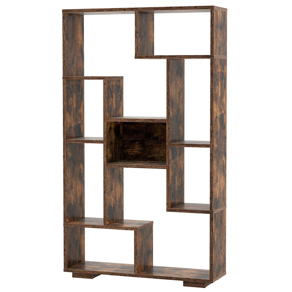 COSTWAY Bücherregal, Holz mit 9 Fächern, günstig online kaufen