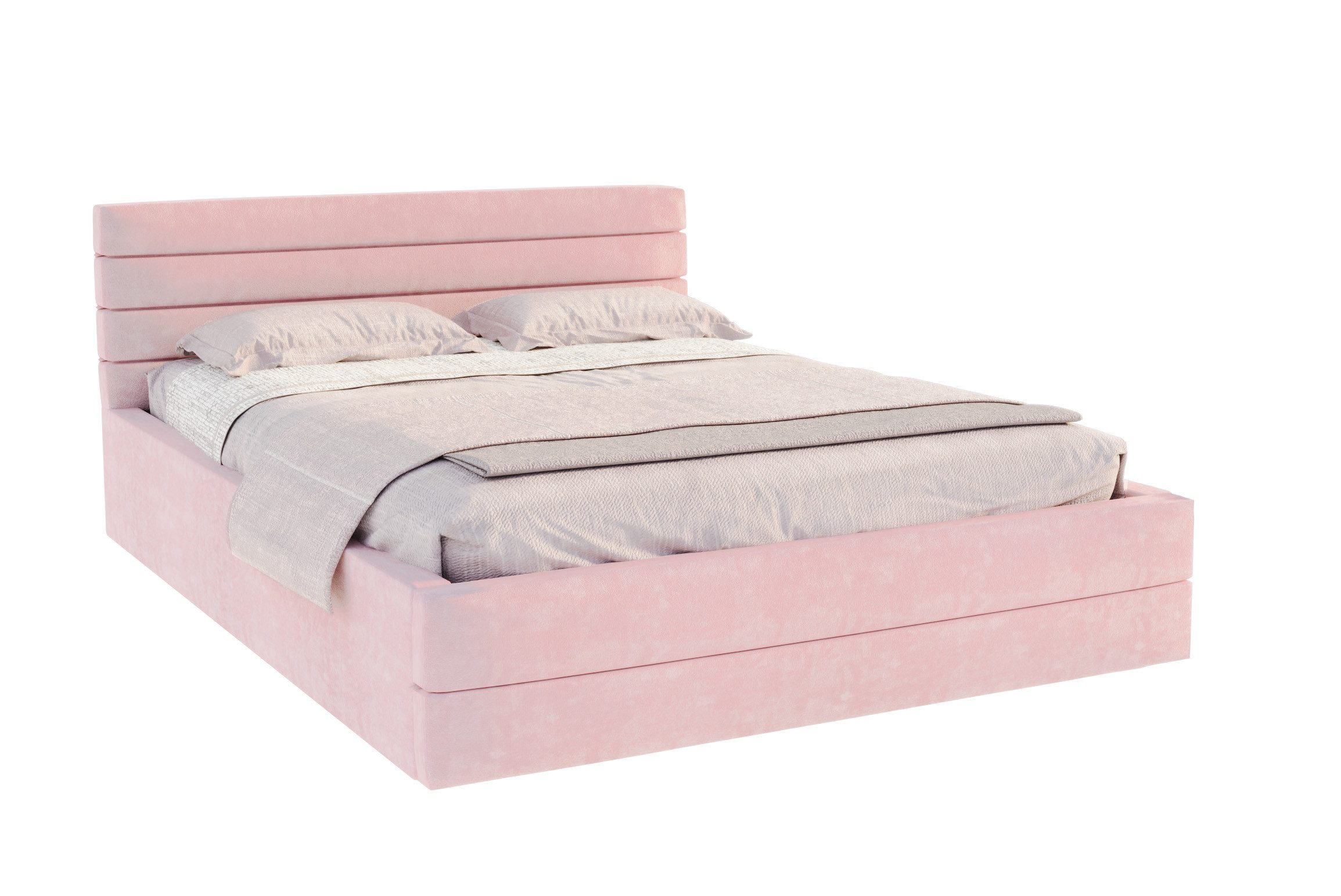 FDM Polsterbett Bettrahmen Bettgestell 90x200, 120x200, 140x200, 160x200, 1 günstig online kaufen
