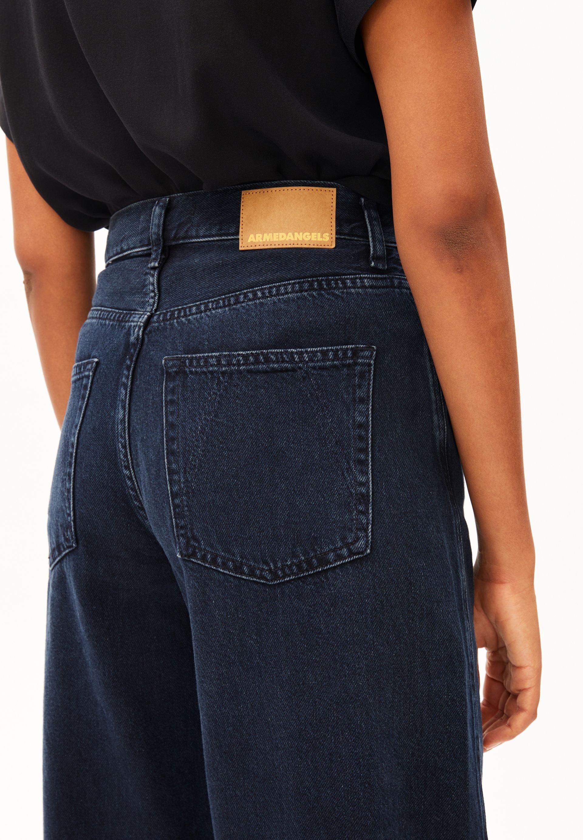 Armedangels Weite Jeans BAARLY BARREL (Non-Stretch, Loose Fit) High waist