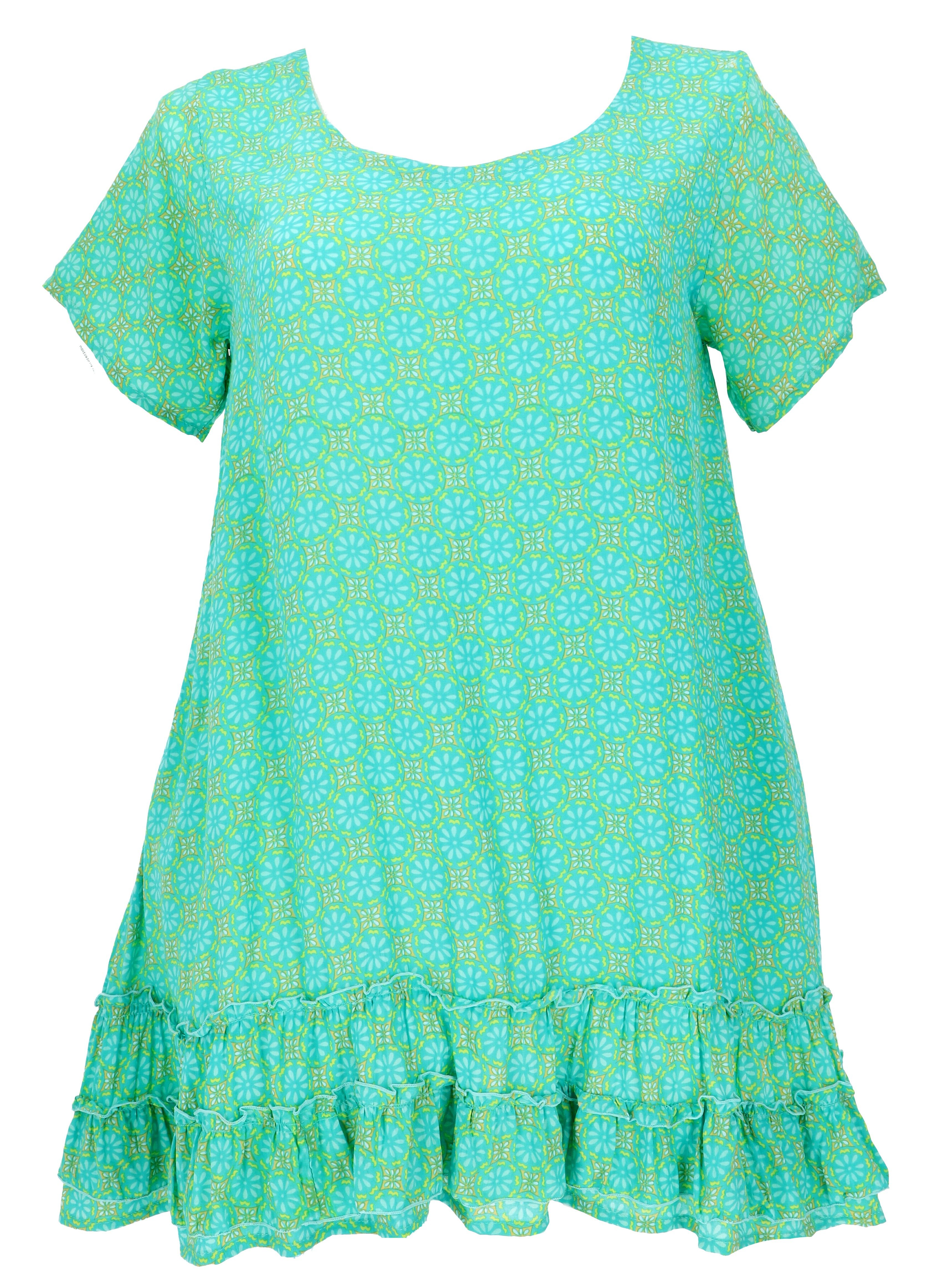 Guru-Shop Midikleid Boho Strandkleid, Minikleid - günstig online kaufen