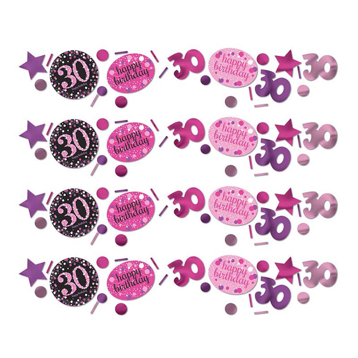 Amscan Konfetti Konfetti Metall 34g Sparkling Pink #30