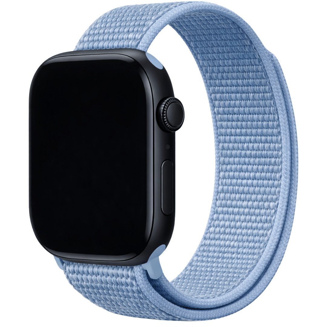 SmartUP Smartwatch-Armband für Apple Watch 11 10 9 8 7 6 5 4 3 2 SE Ultra Nylon Sport Ersatzband, kompatibel mit allen Apple Watch Modellen, atmungsaktives Nylon