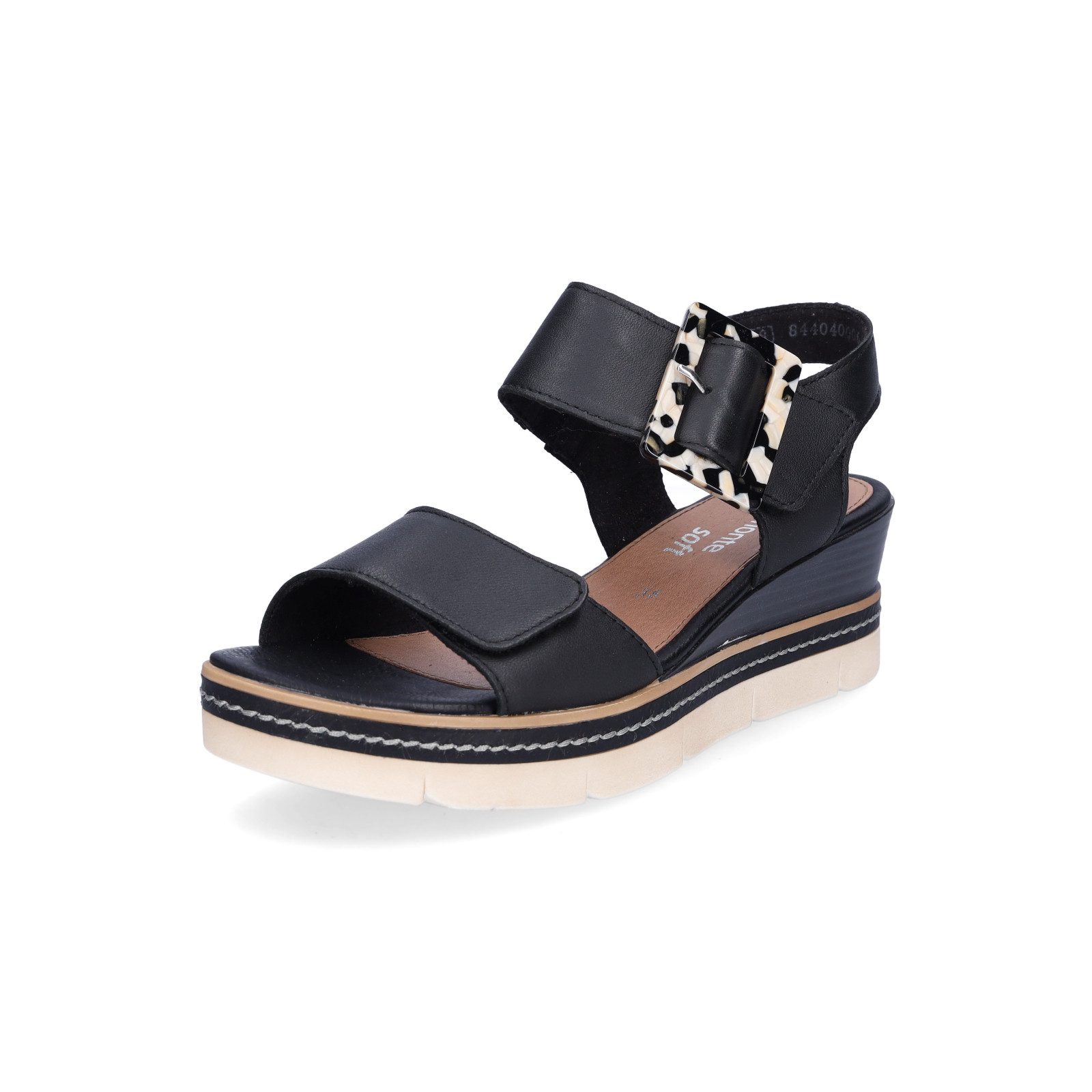 Remonte Remonte Damen Sandalette schwarz Sandale günstig online kaufen