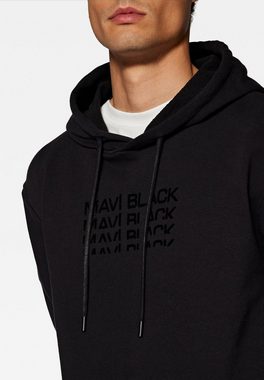 Mavi Kapuzenpullover HOODIE Hooded Sweatshirt mit Flockprint
