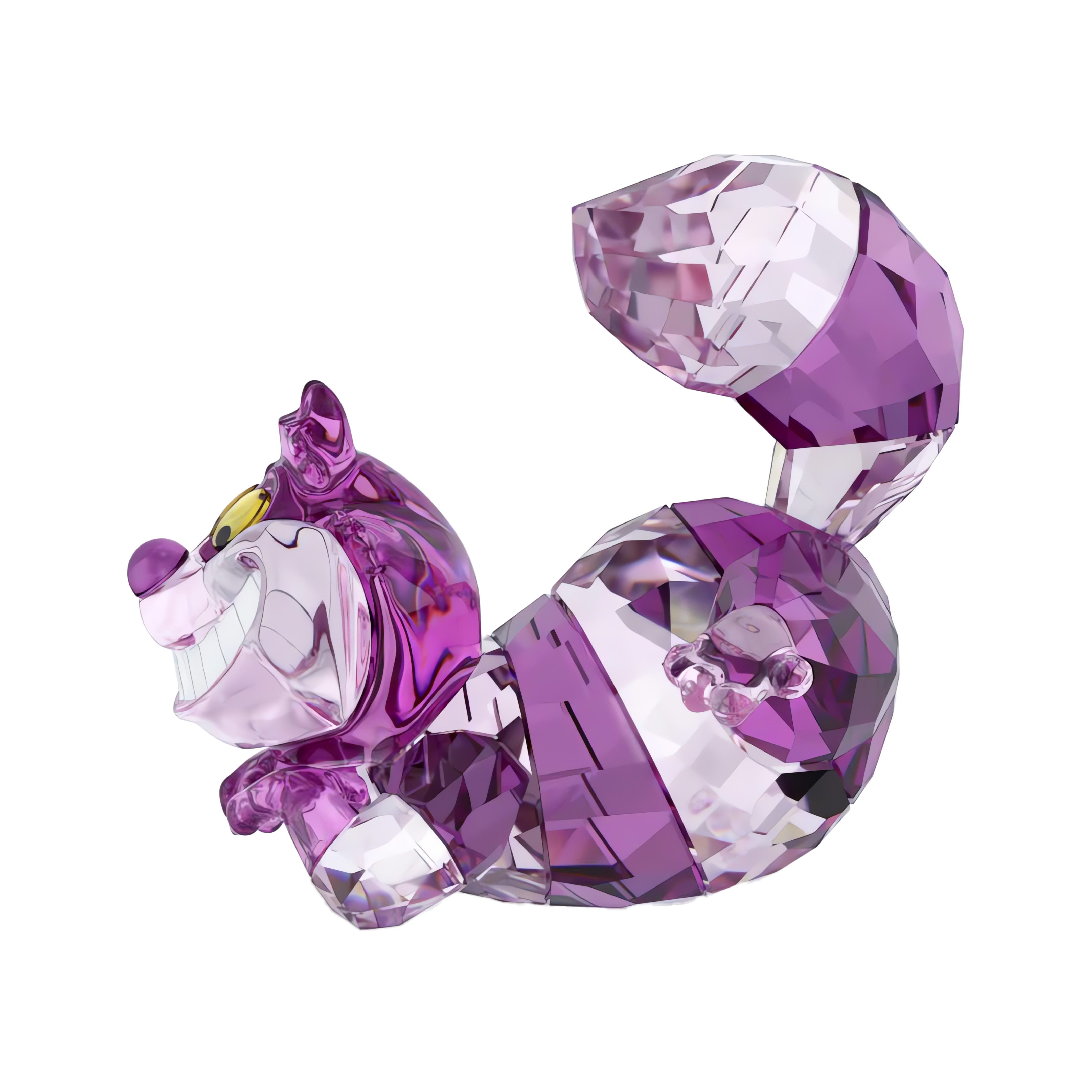 Swarovski Dekofigur Kristallfigur Sammelfigur Alice Cheshire Cat Grinsekatze (1 St), Swarovski® Kristall