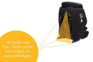 Osann Autokindersitz Jazzi Isofix, ab: 15 Monate, bis: 12 Jahre, Kindersitz mit Isofix, für Kinder von 76 bis 150 cm