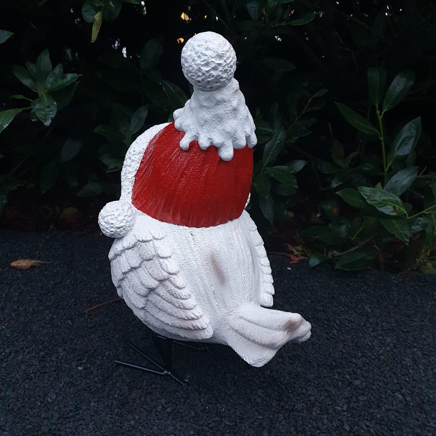 Aspinaworld Gartenfigur 50 Figur große cm Wintervogel Gartenfigur