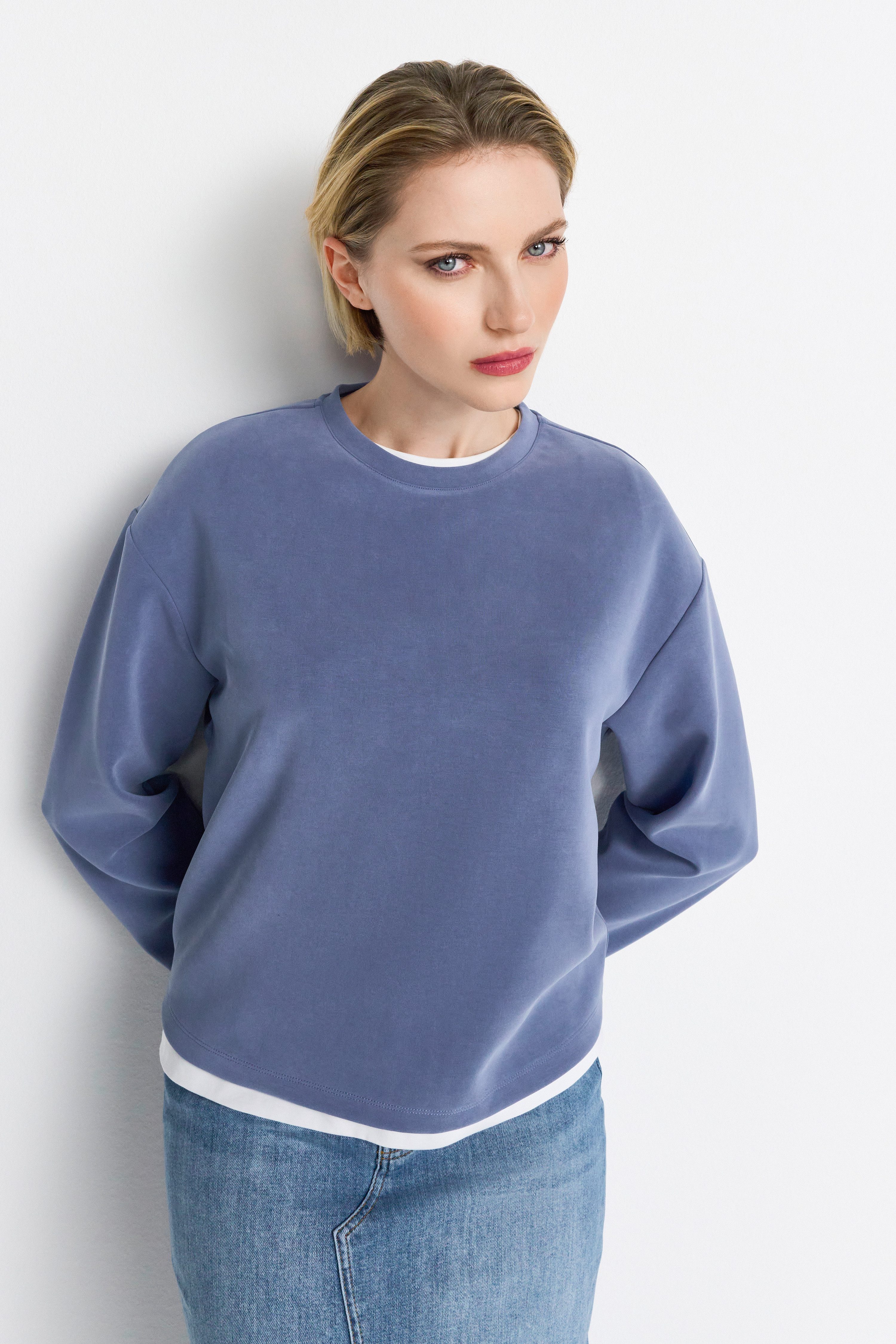 RICHROYAL Sweatshirt 2409 T Peach Crew günstig online kaufen