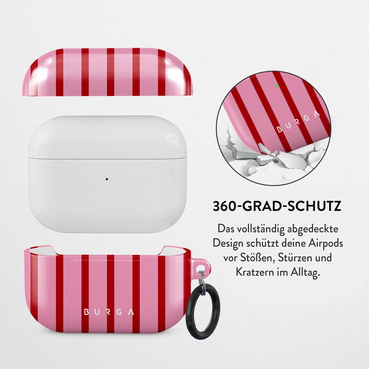 BURGA Kopfhörer-Schutzhülle Burga Hardcase Hülle Apple AirPods Pro - Favorite Bikini
