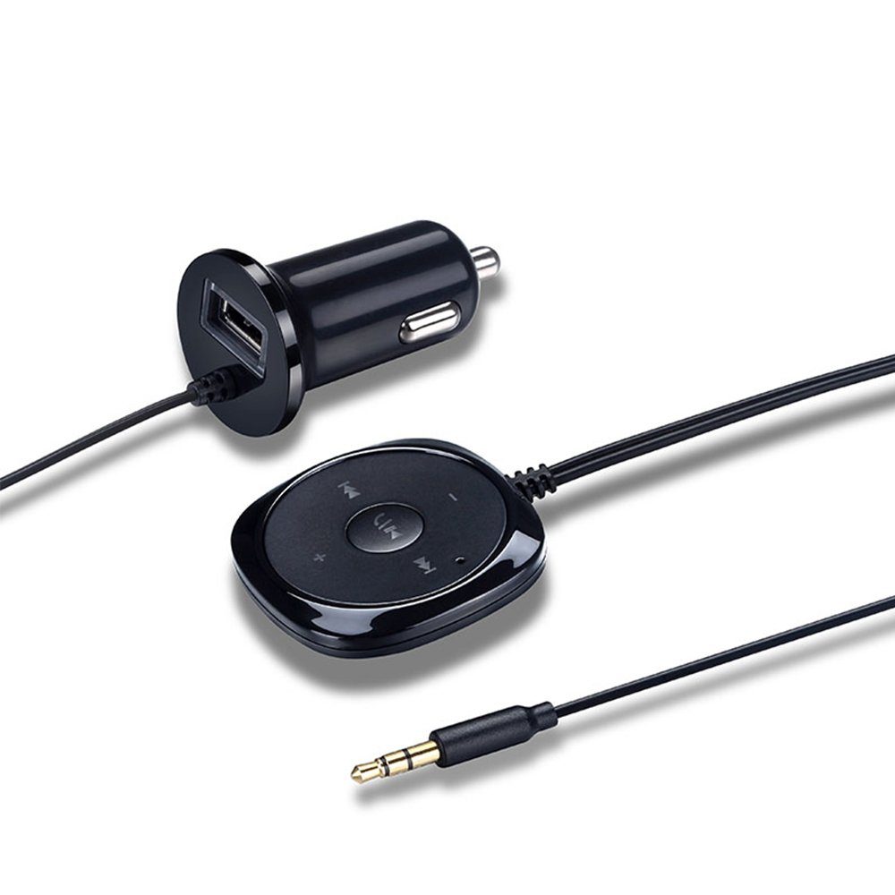 GelldG Bluetooth-Empfänger 2.1, AUX-Adapter Bluetooth-Adapter, 186 cm