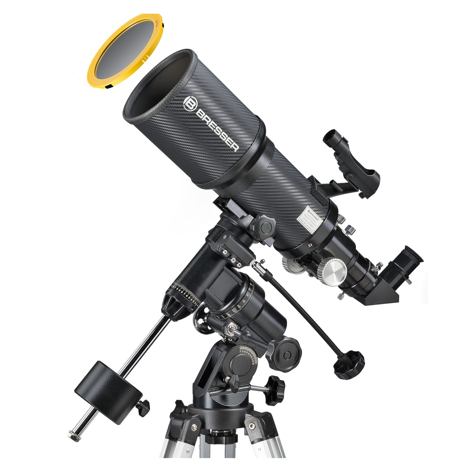 BRESSER Teleskop Bresser Teleskop AC 102/460 AR-102 Polaris EQ3