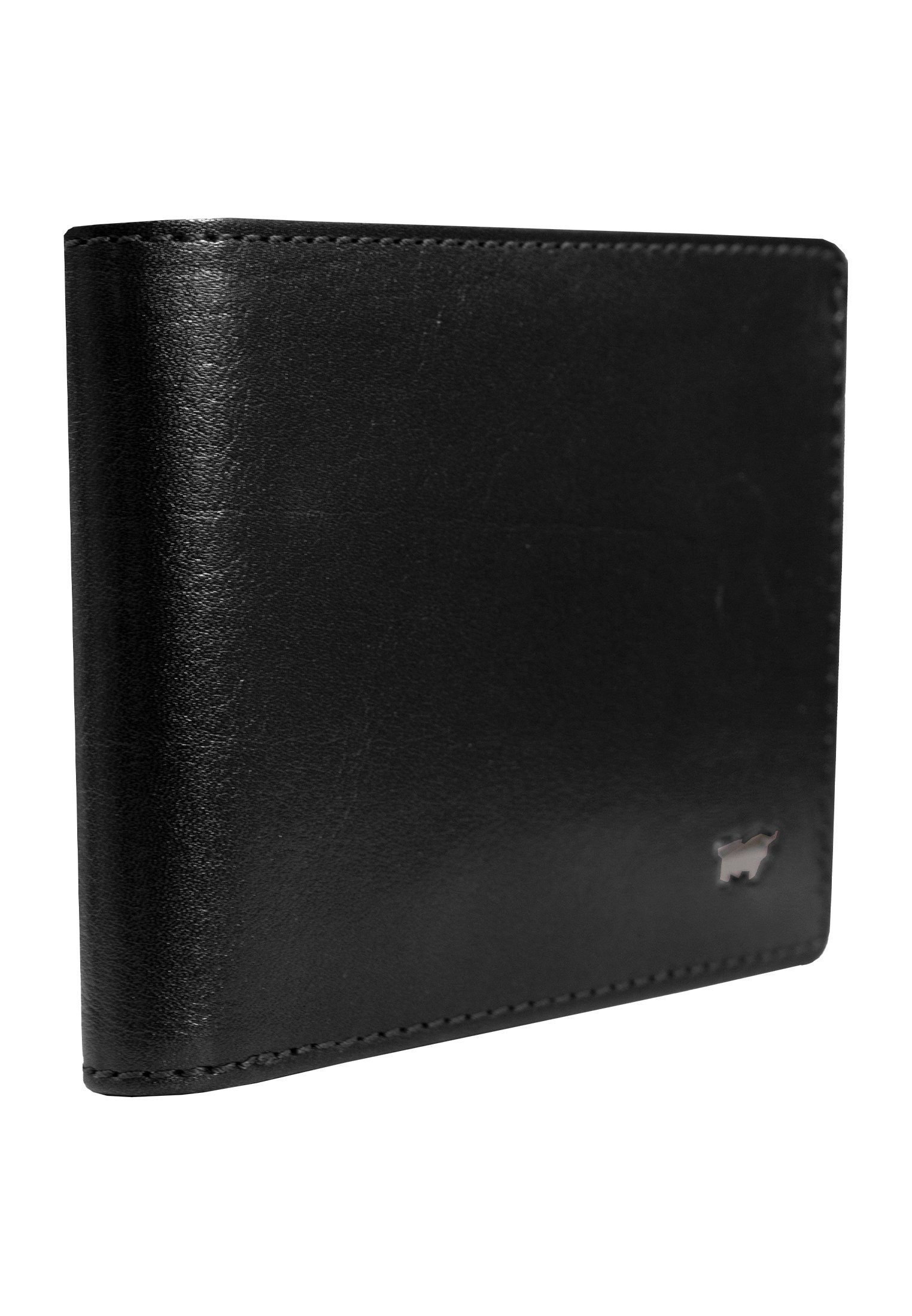 Braun Büffel Geldbörse COUNTRY mit cleveren RFID 12CS, Geldbörse schwarz Sicherheits-Features