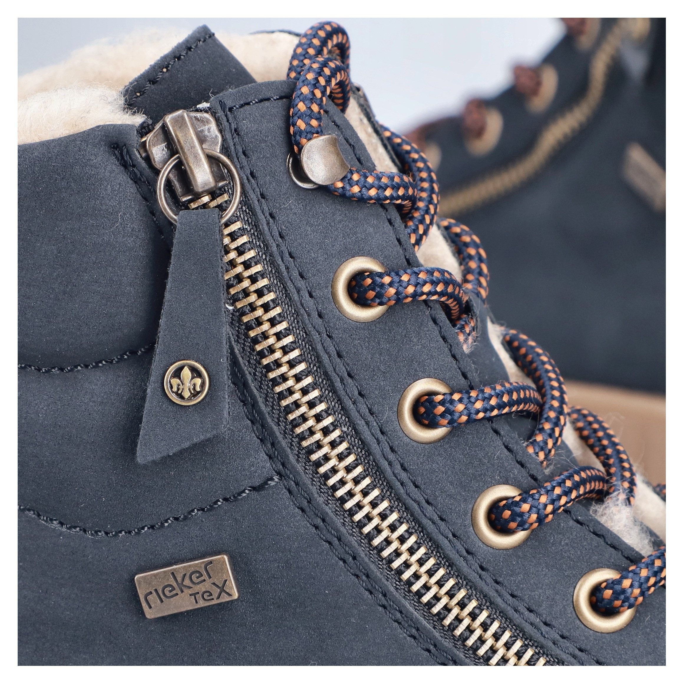 Rieker Winterboots Plateaustiefelette, Schnürboots mit Warmfutter und TEX-A günstig online kaufen