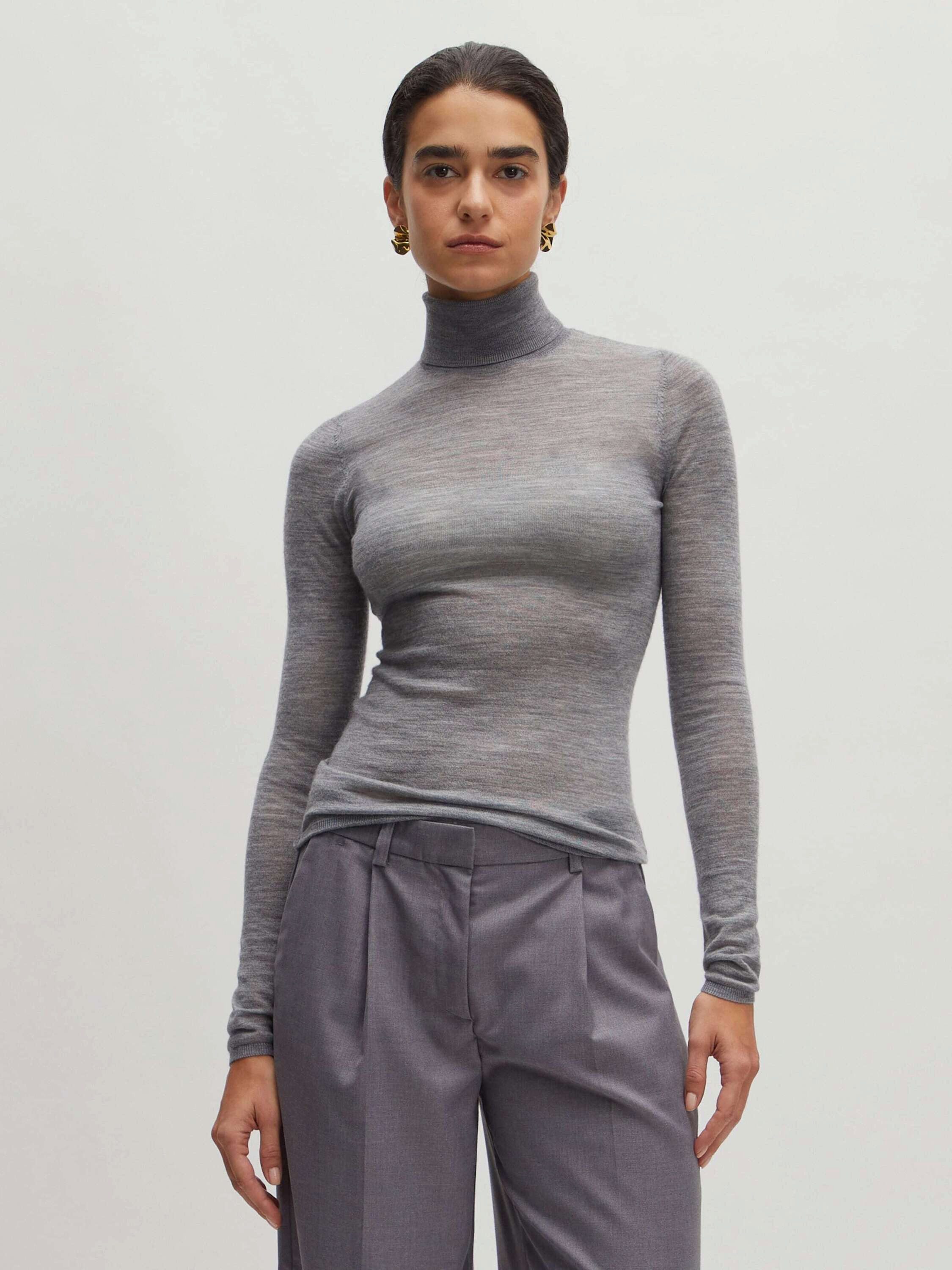 EDITED Rollkragenpullover Hatti (1-tlg) Plain/ohne Details